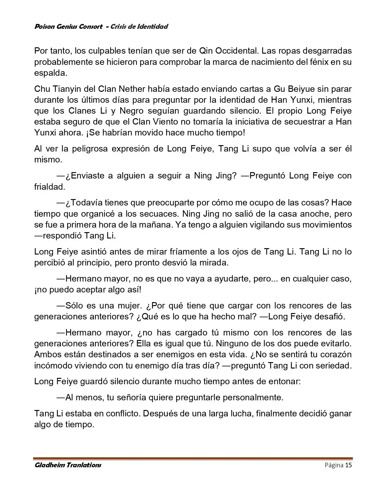 Poison Genious Consort (Novela) - Capítulo 397 - Página 18 - LectorTMOo