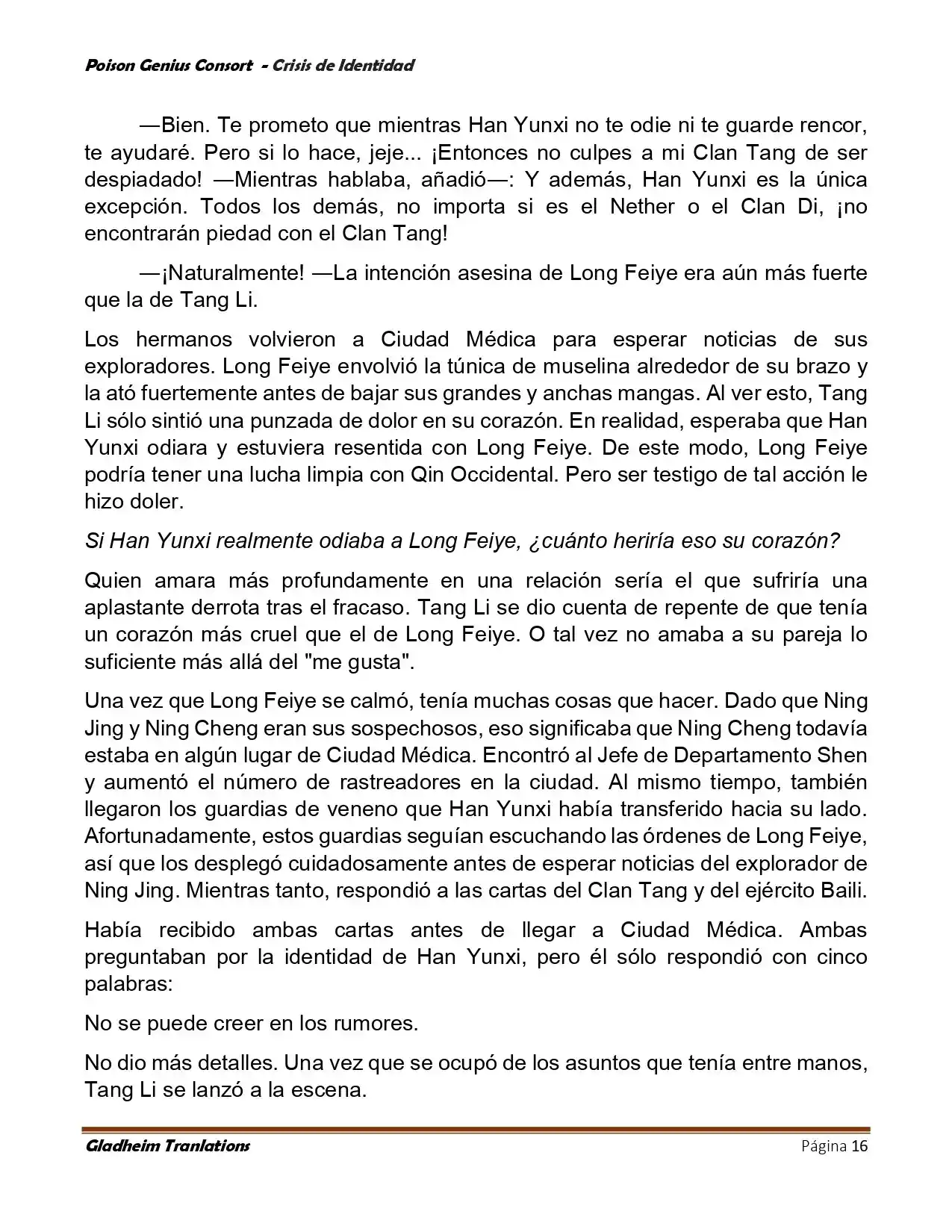 Poison Genious Consort (Novela) - Capítulo 397 - Página 21 - LectorTMOo