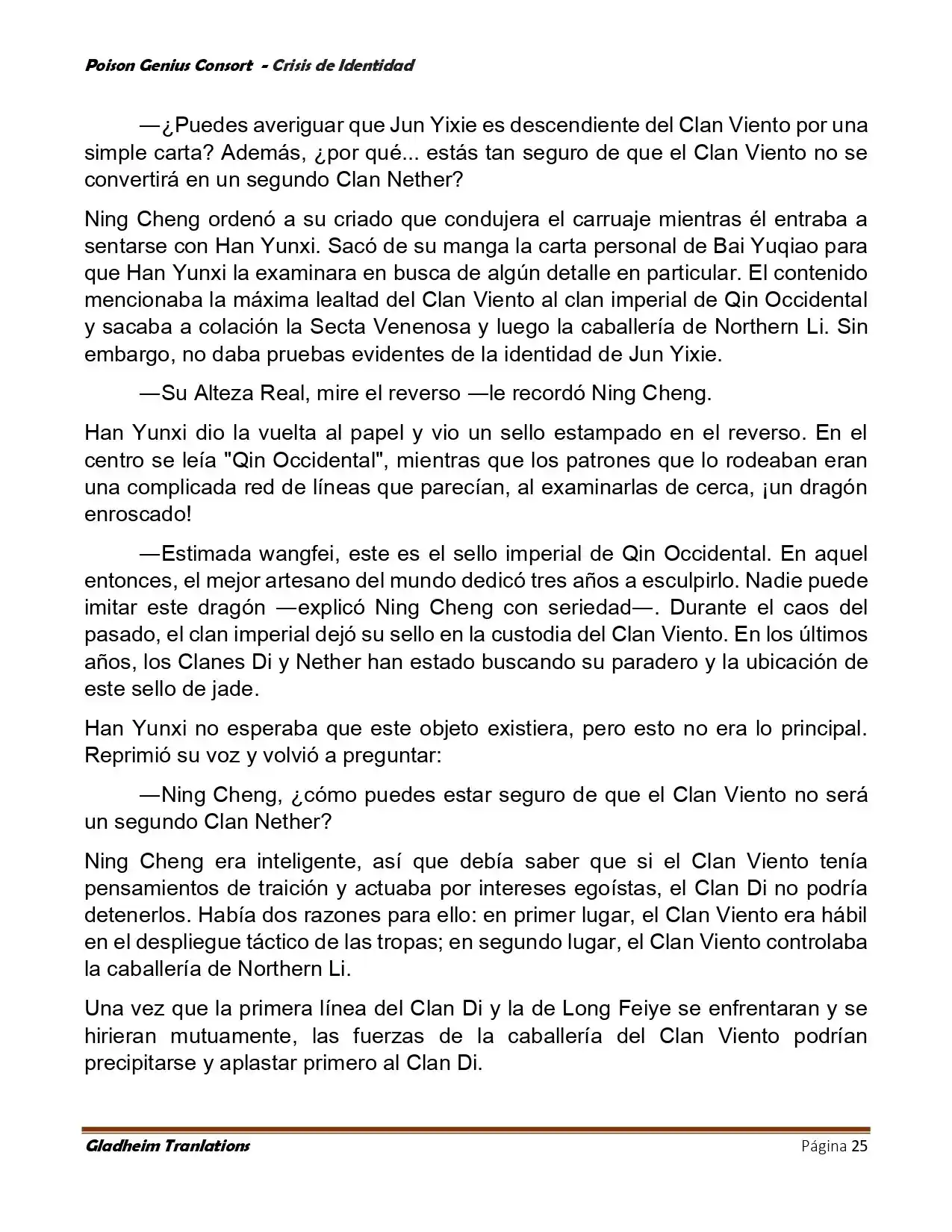 Poison Genious Consort (Novela) - Capítulo 397 - Página 29 - LectorTMOo