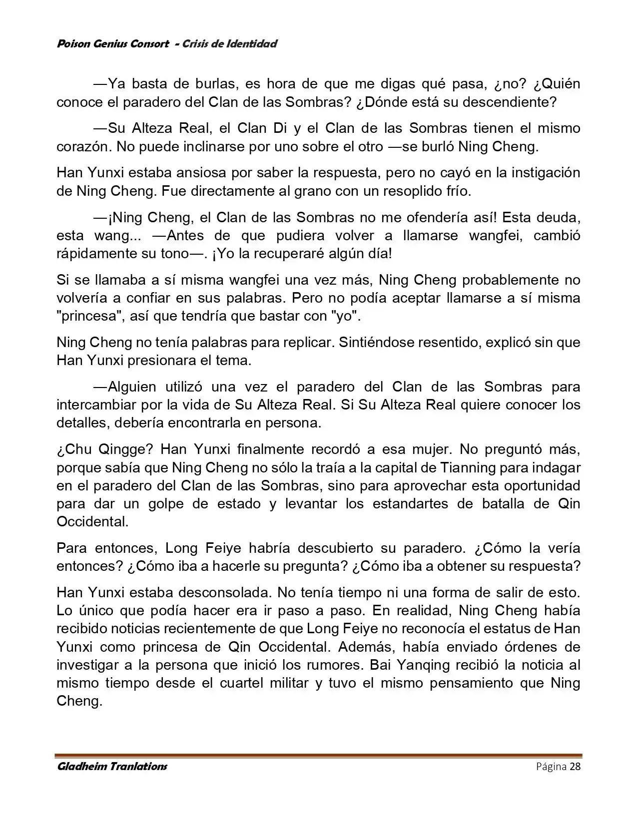 Poison Genious Consort (Novela) - Capítulo 397 - Página 35 - LectorTMOo