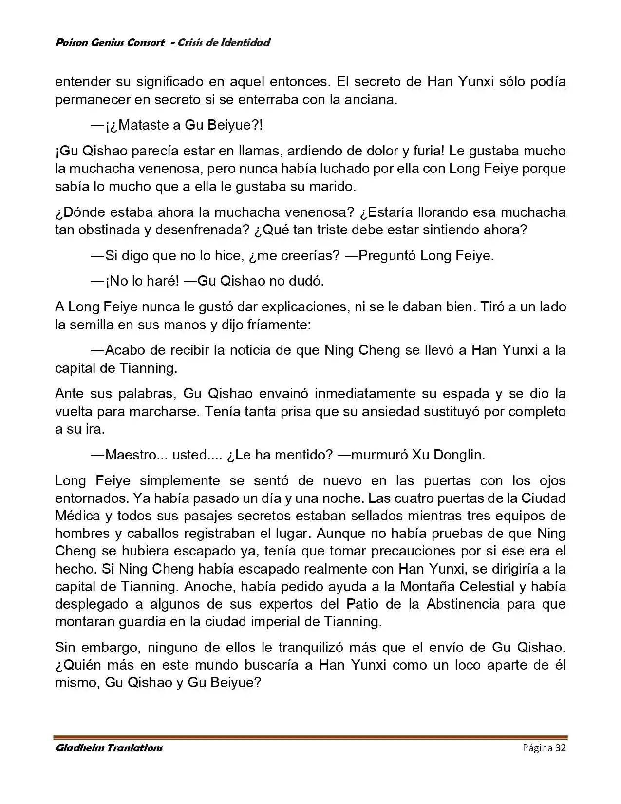 Poison Genious Consort (Novela) - Capítulo 397 - Página 36 - LectorTMOo