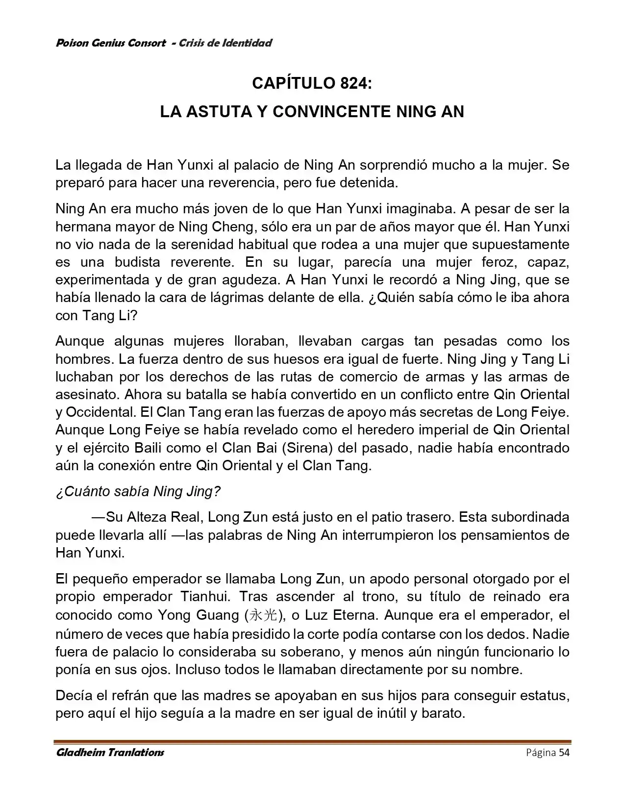 Poison Genious Consort (Novela) - Capítulo 397 - Página 64 - LectorTMOo