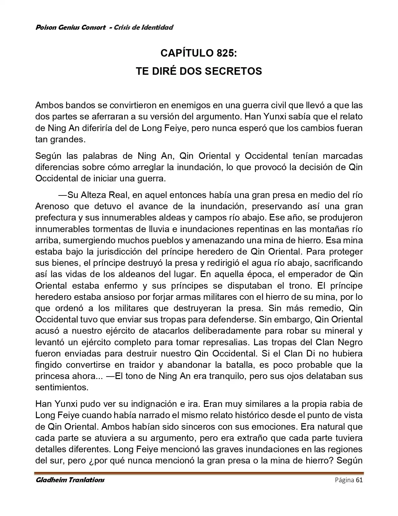 Poison Genious Consort (Novela) - Capítulo 397 - Página 78 - LectorTMOo