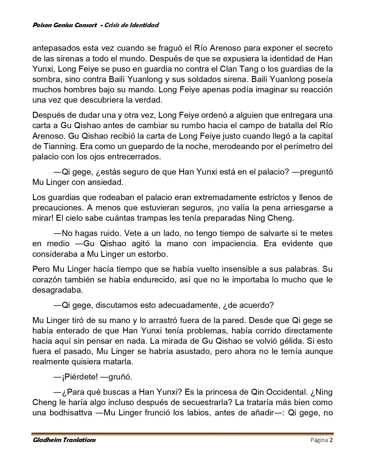 Poison Genious Consort (Novela) - Capítulo 398 - Página 4 - LectorTMOo