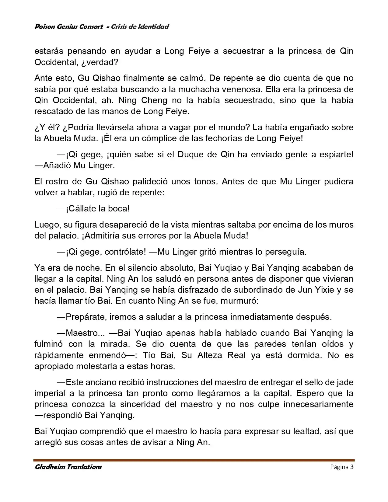 Poison Genious Consort (Novela) - Capítulo 398 - Página 5 - LectorTMOo