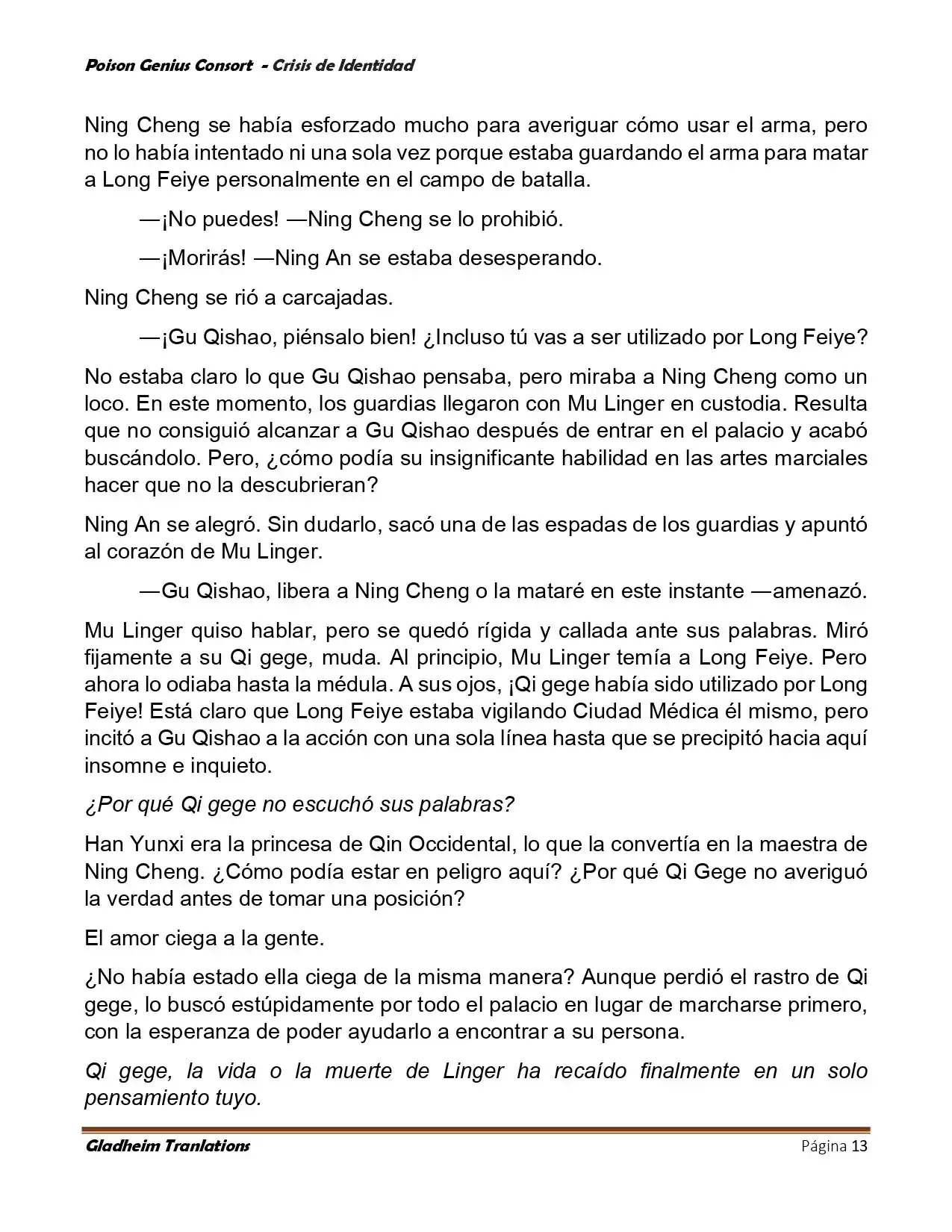 Poison Genious Consort (Novela) - Capítulo 398 - Página 21 - LectorTMOo
