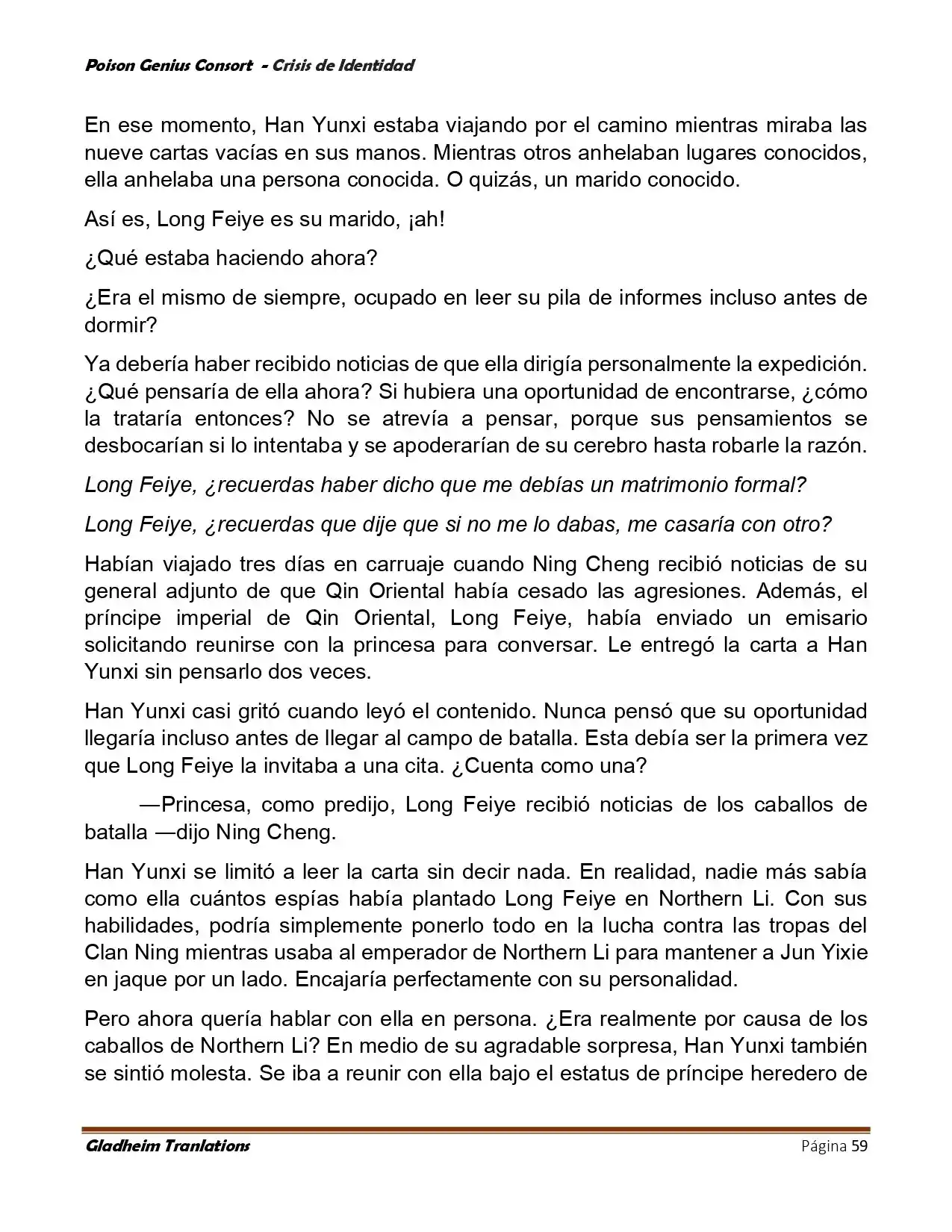 Poison Genious Consort (Novela) - Capítulo 398 - Página 84 - LectorTMOo