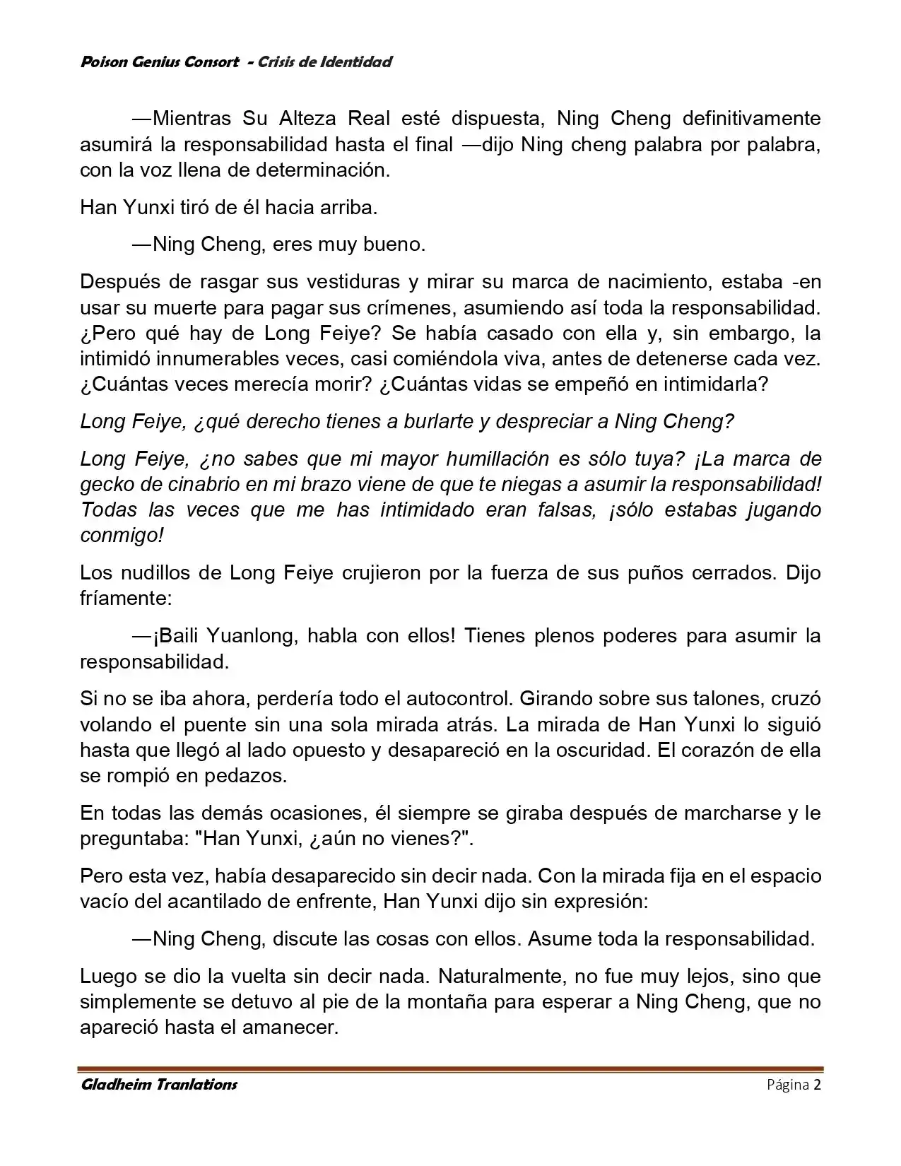 Poison Genious Consort (Novela) - Capítulo 399 - Página 4 - LectorTMOo