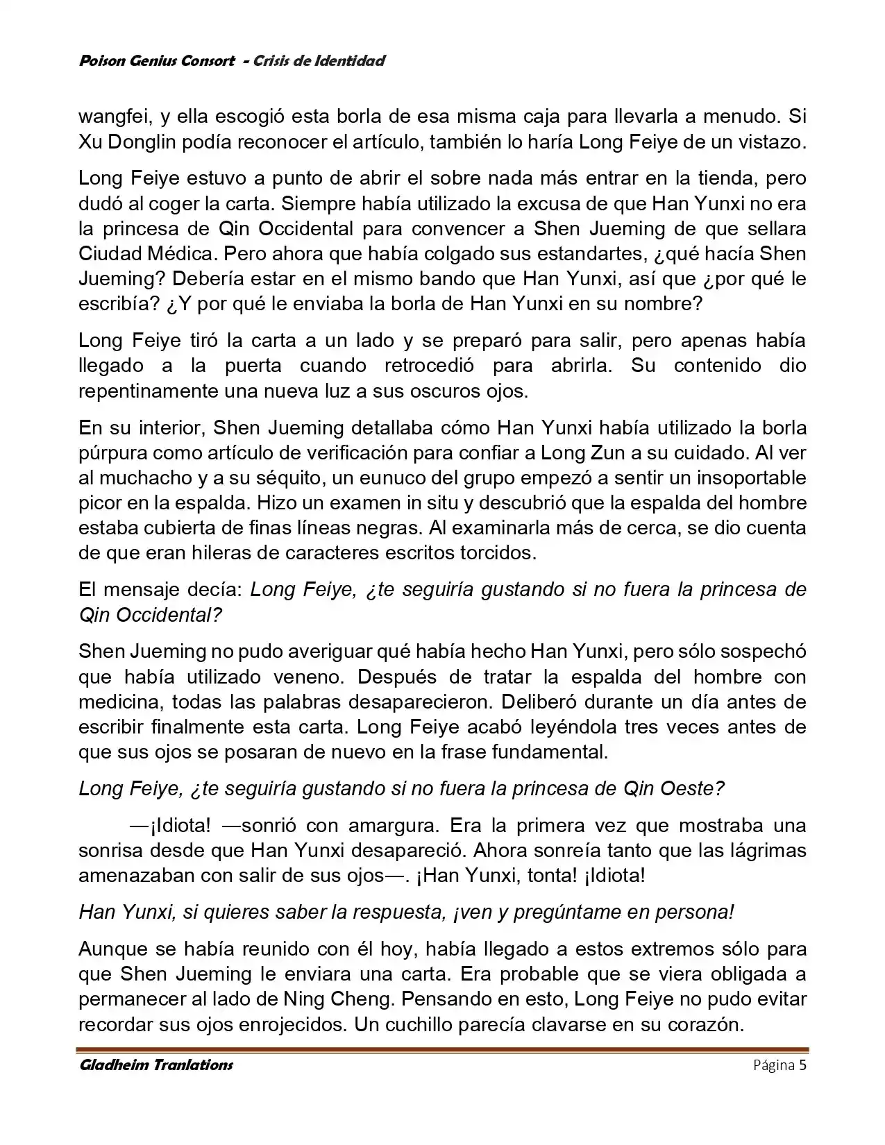 Poison Genious Consort (Novela) - Capítulo 399 - Página 9 - LectorTMOo