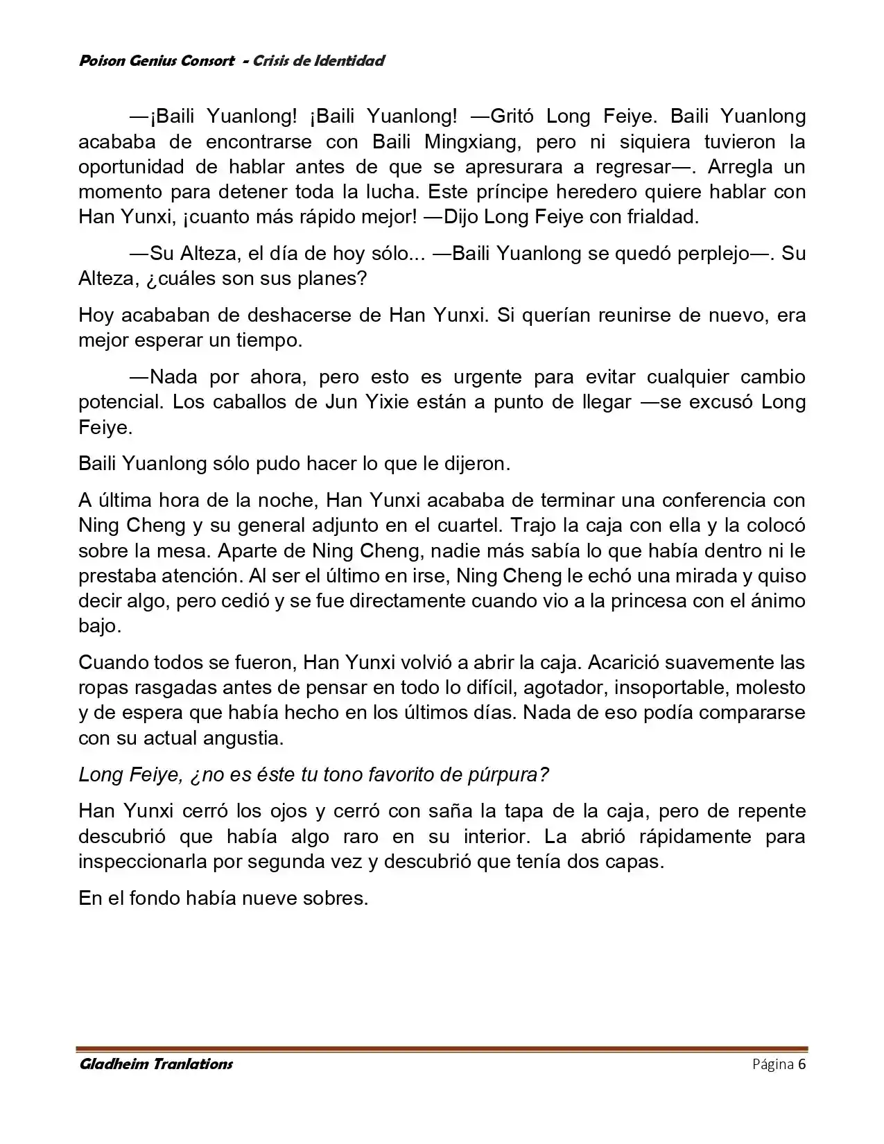 Poison Genious Consort (Novela) - Capítulo 399 - Página 12 - LectorTMOo