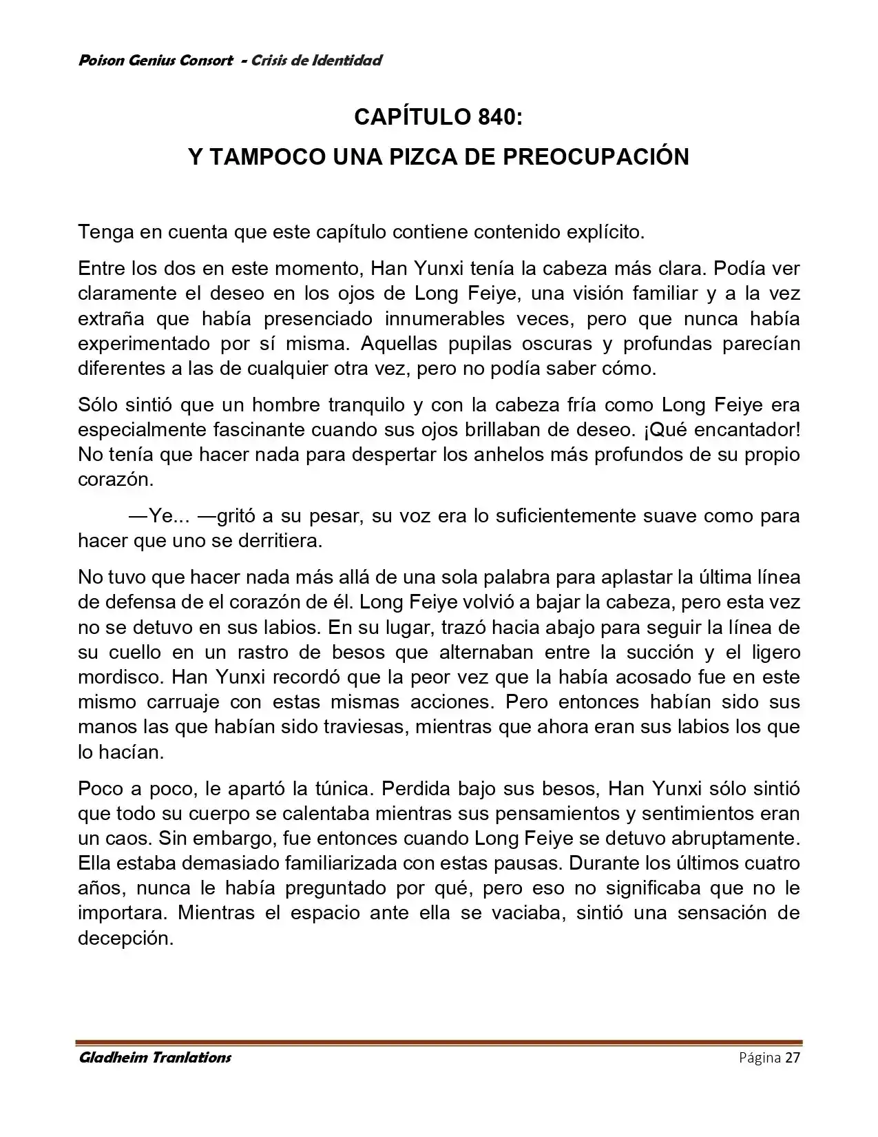 Poison Genious Consort (Novela) - Capítulo 399 - Página 39 - LectorTMOo