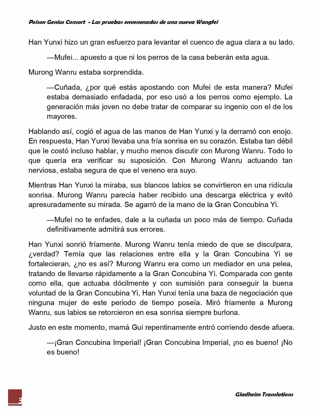 Poison Genious Consort (Novela) - Capítulo 40 - Página 3 - LectorTMOo