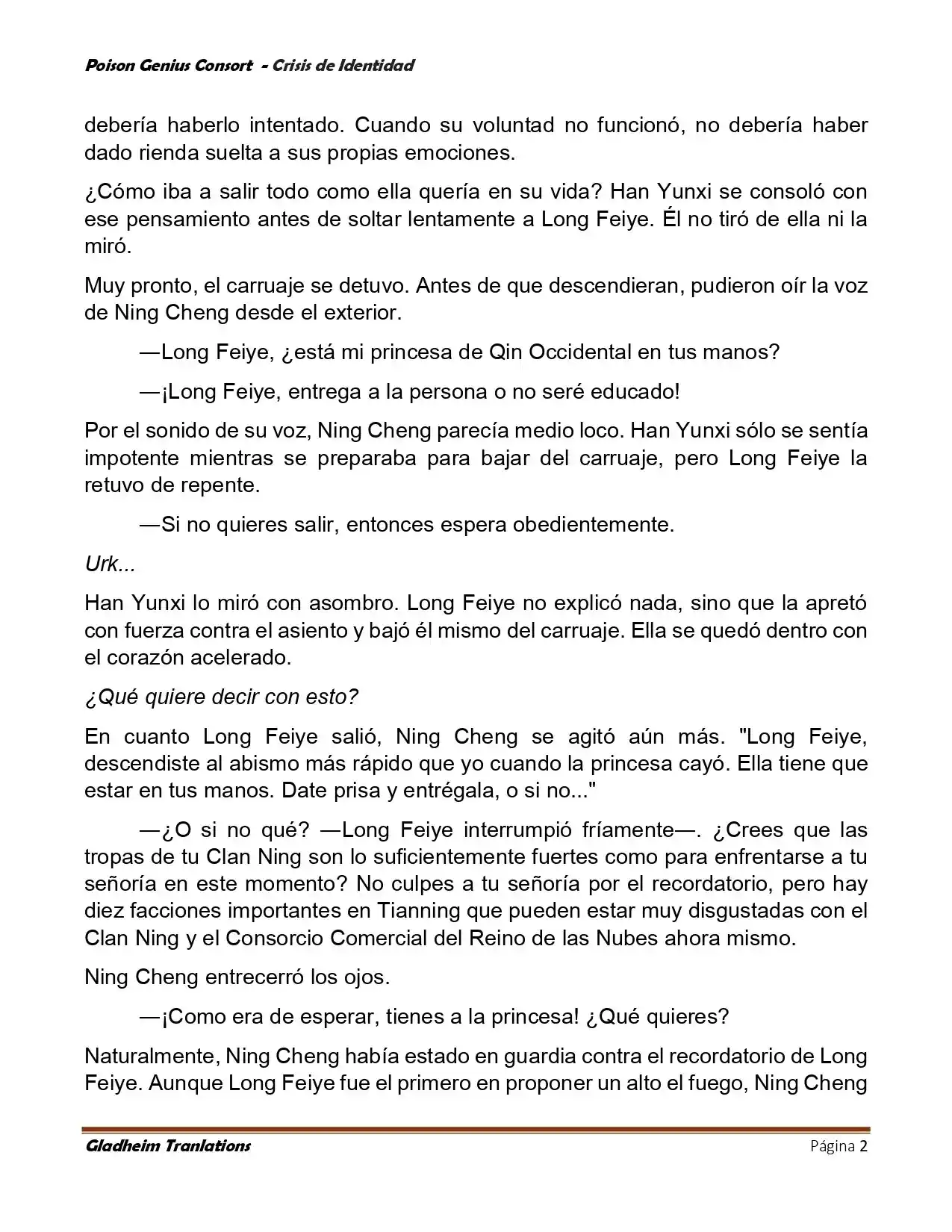 Poison Genious Consort (Novela) - Capítulo 400 - Página 4 - LectorTMOo