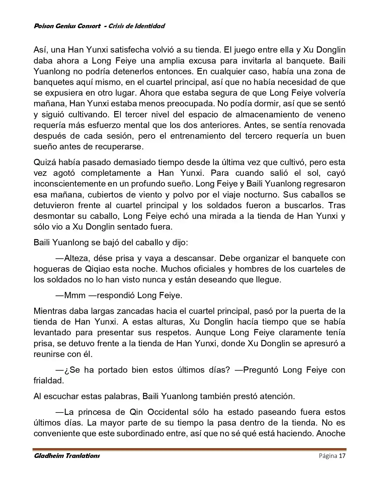 Poison Genious Consort (Novela) - Capítulo 401 - Página 17 - LectorTMOo