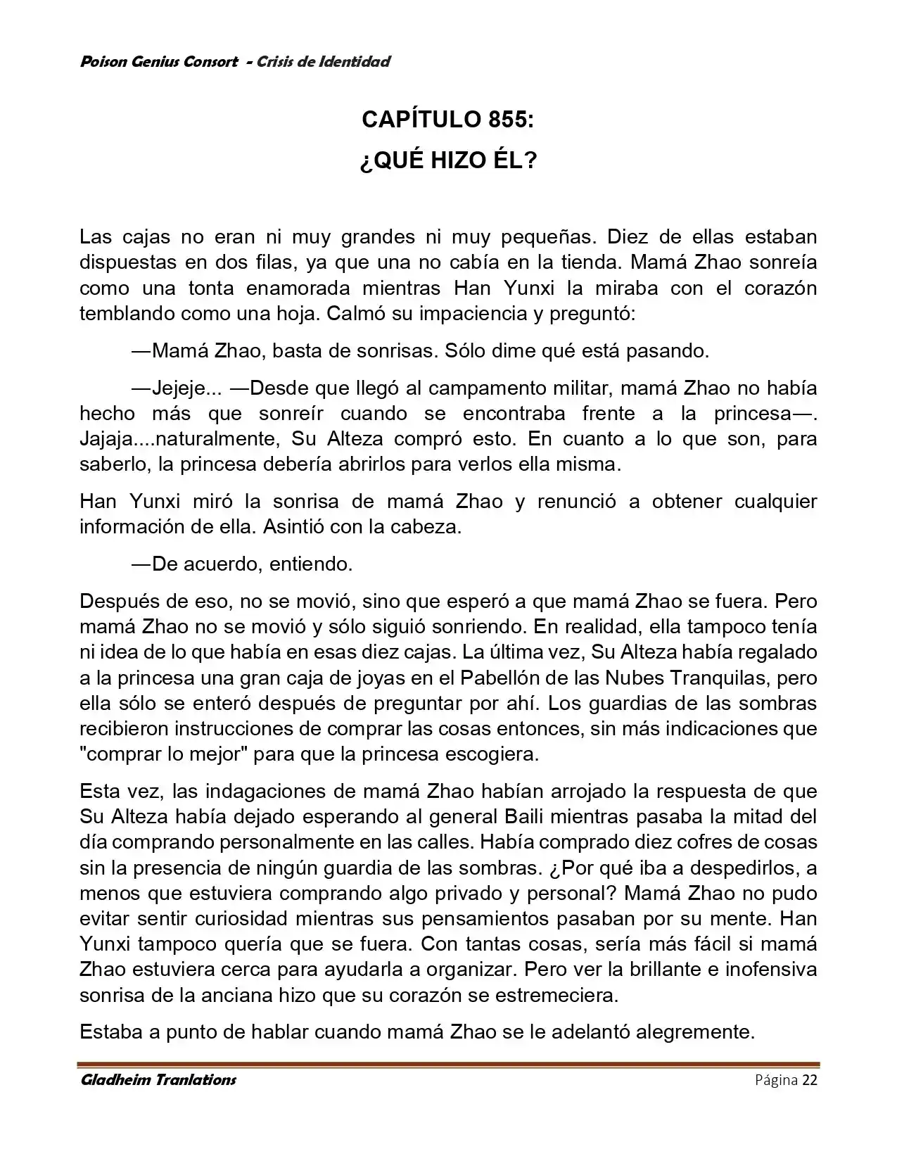 Poison Genious Consort (Novela) - Capítulo 401 - Página 22 - LectorTMOo