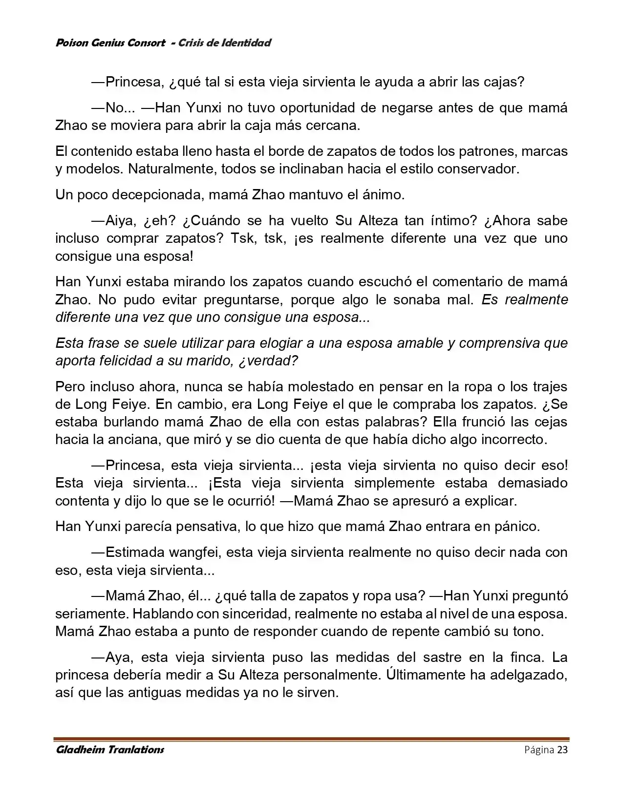 Poison Genious Consort (Novela) - Capítulo 401 - Página 23 - LectorTMOo