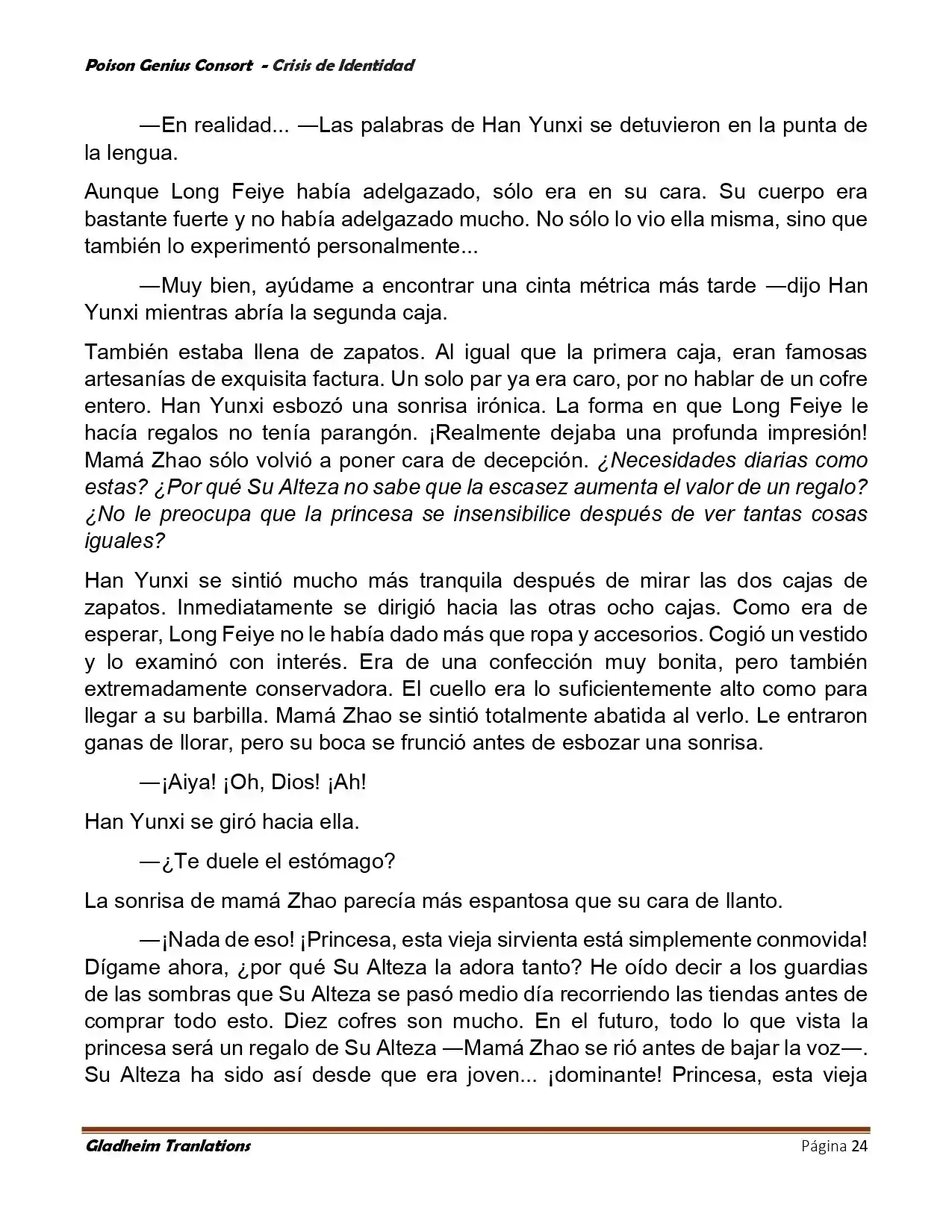 Poison Genious Consort (Novela) - Capítulo 401 - Página 24 - LectorTMOo