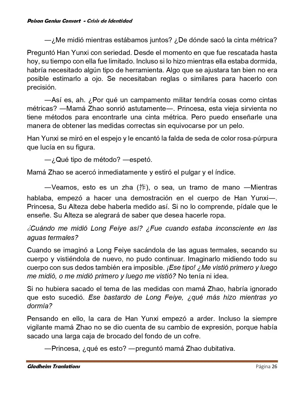 Poison Genious Consort (Novela) - Capítulo 401 - Página 26 - LectorTMOo