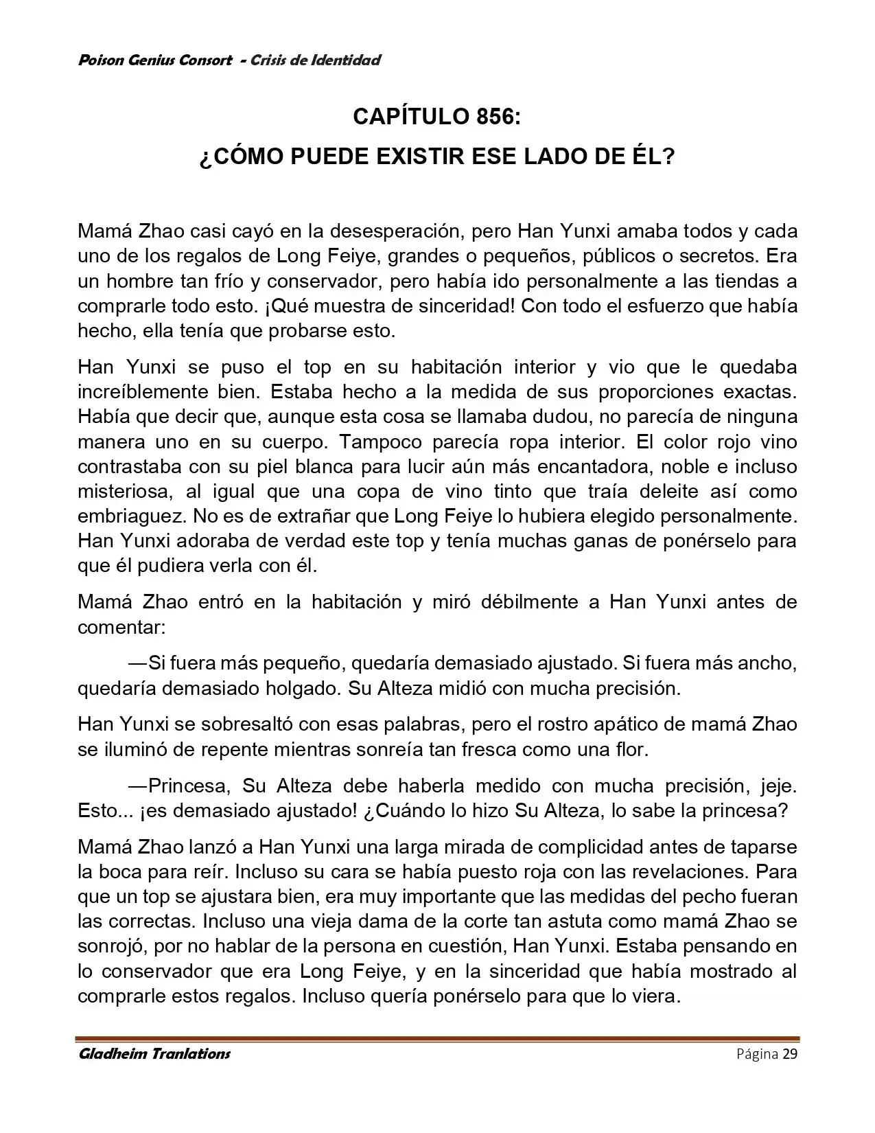 Poison Genious Consort (Novela) - Capítulo 401 - Página 29 - LectorTMOo