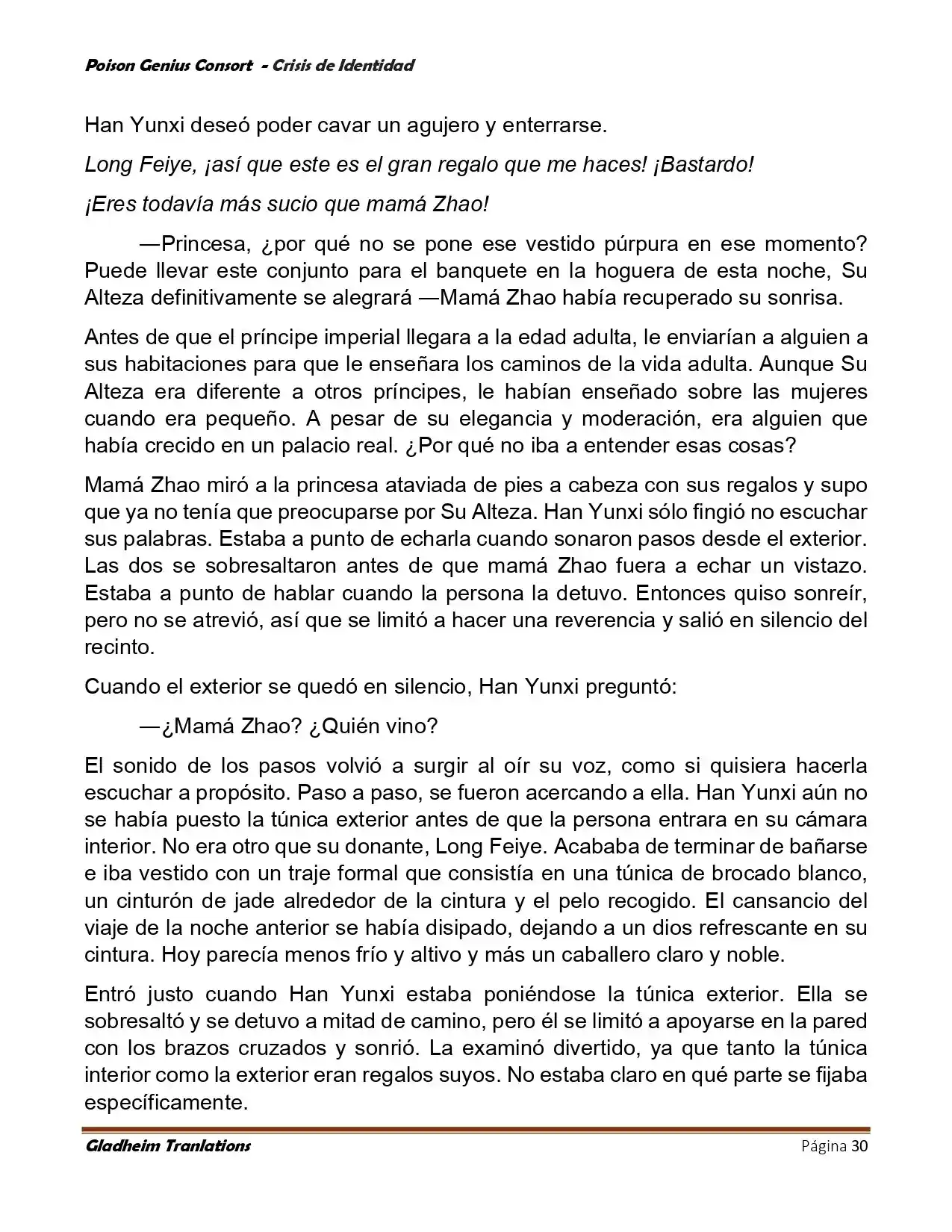 Poison Genious Consort (Novela) - Capítulo 401 - Página 30 - LectorTMOo