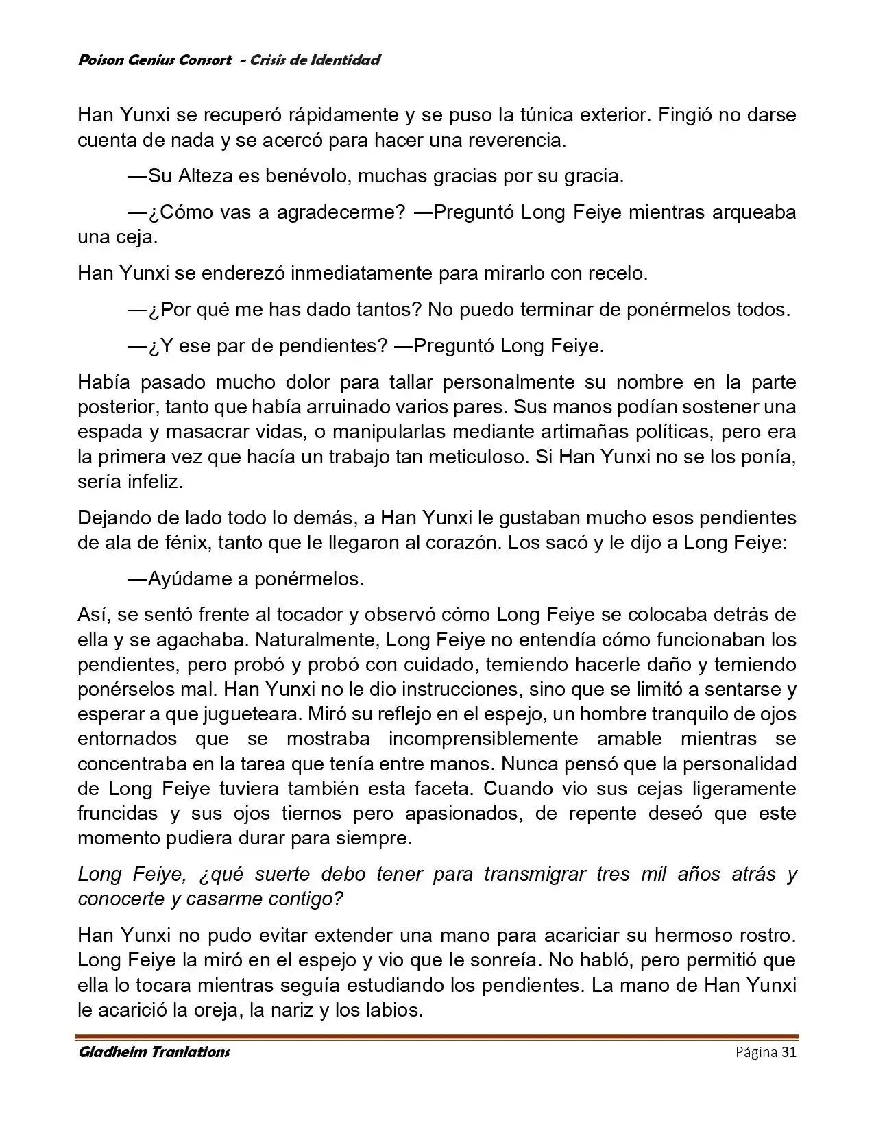 Poison Genious Consort (Novela) - Capítulo 401 - Página 31 - LectorTMOo