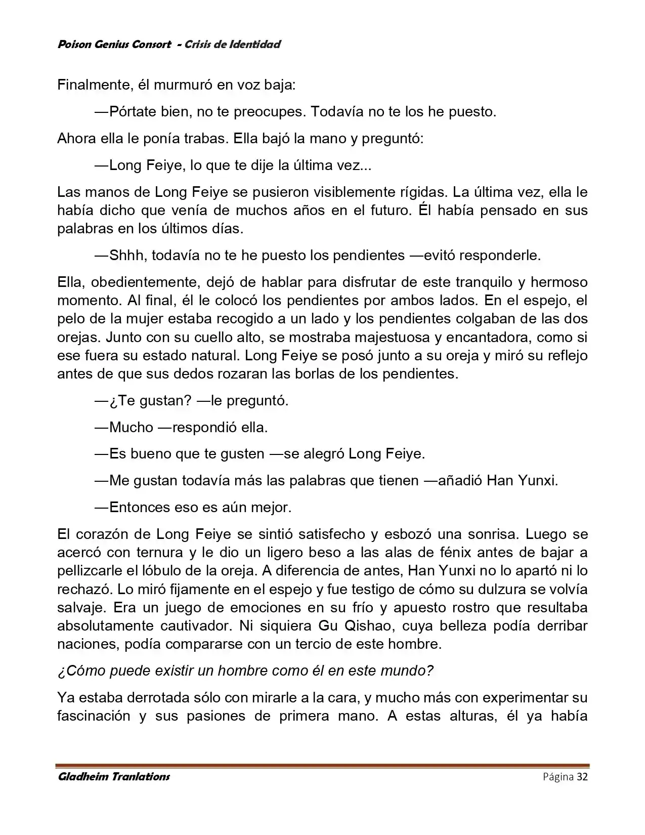 Poison Genious Consort (Novela) - Capítulo 401 - Página 32 - LectorTMOo