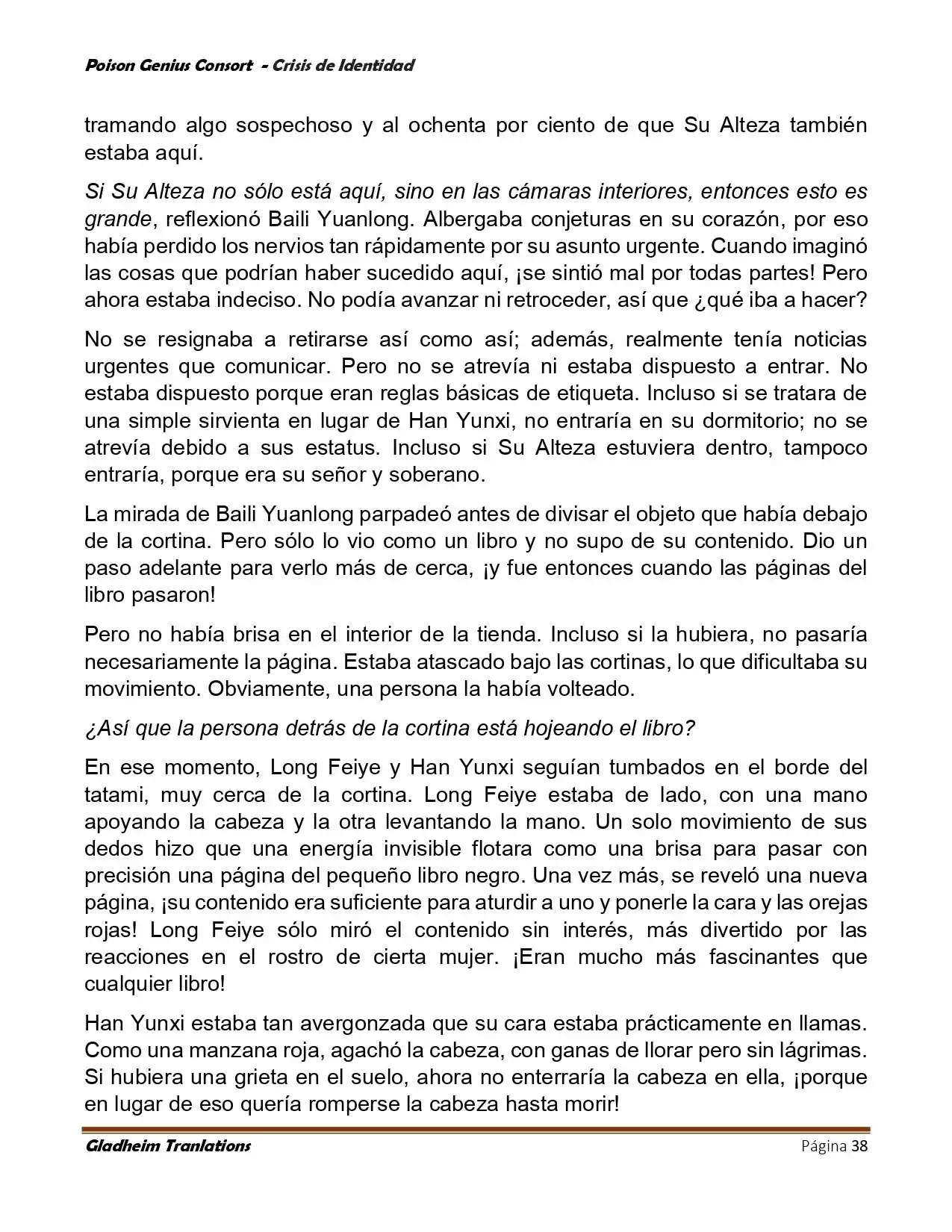 Poison Genious Consort (Novela) - Capítulo 401 - Página 38 - LectorTMOo
