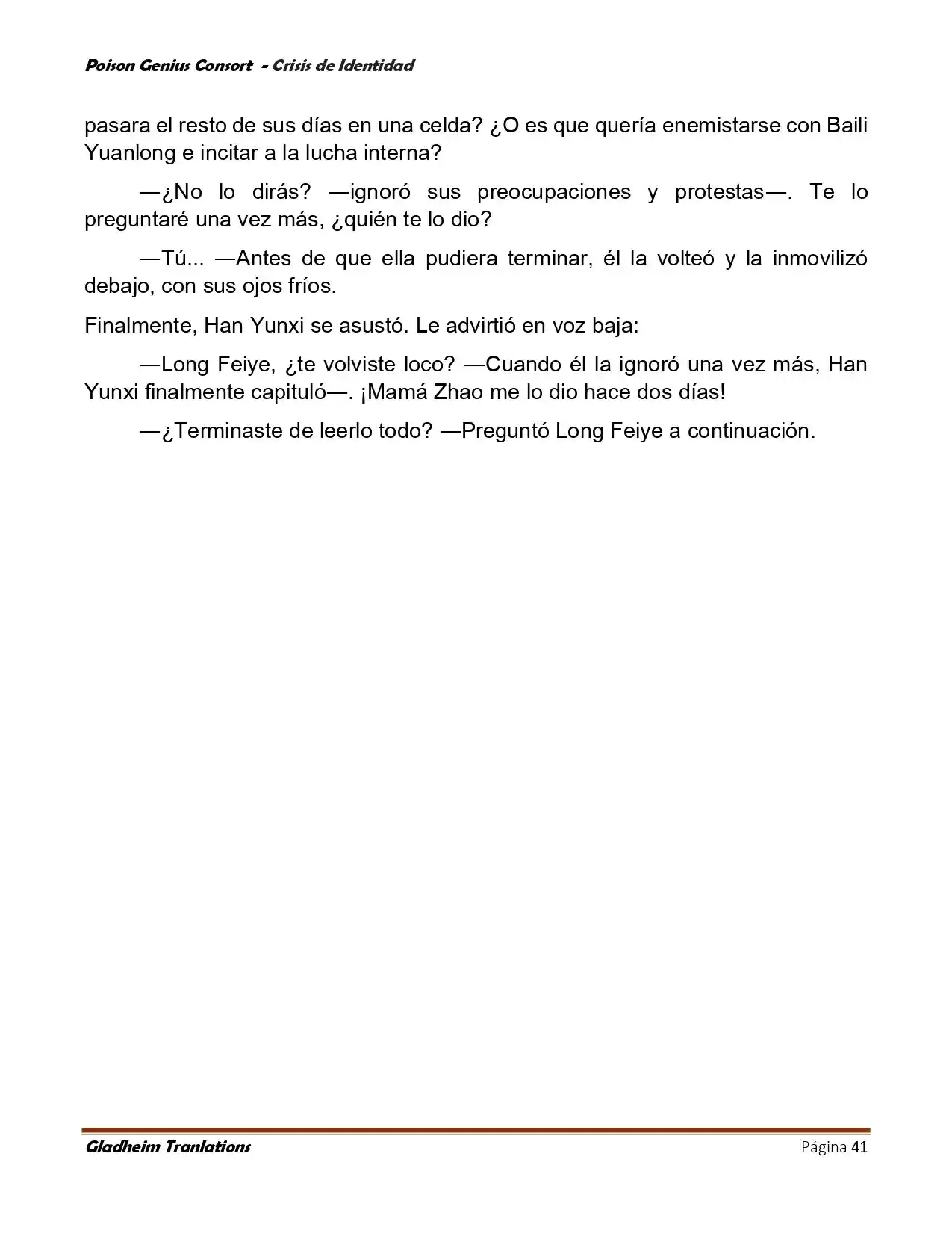 Poison Genious Consort (Novela) - Capítulo 401 - Página 41 - LectorTMOo