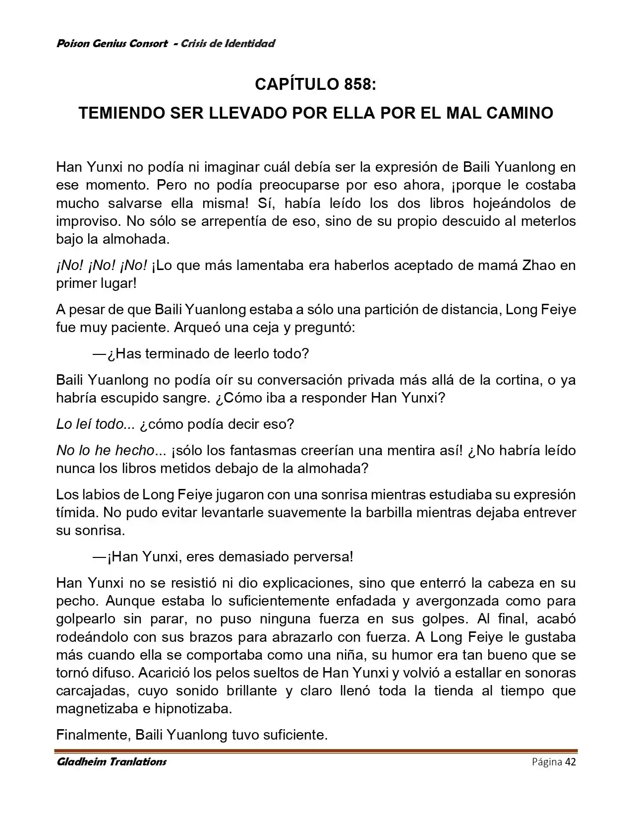 Poison Genious Consort (Novela) - Capítulo 401 - Página 42 - LectorTMOo