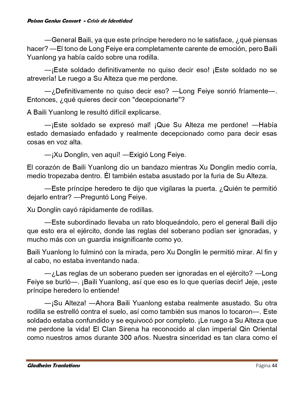 Poison Genious Consort (Novela) - Capítulo 401 - Página 44 - LectorTMOo