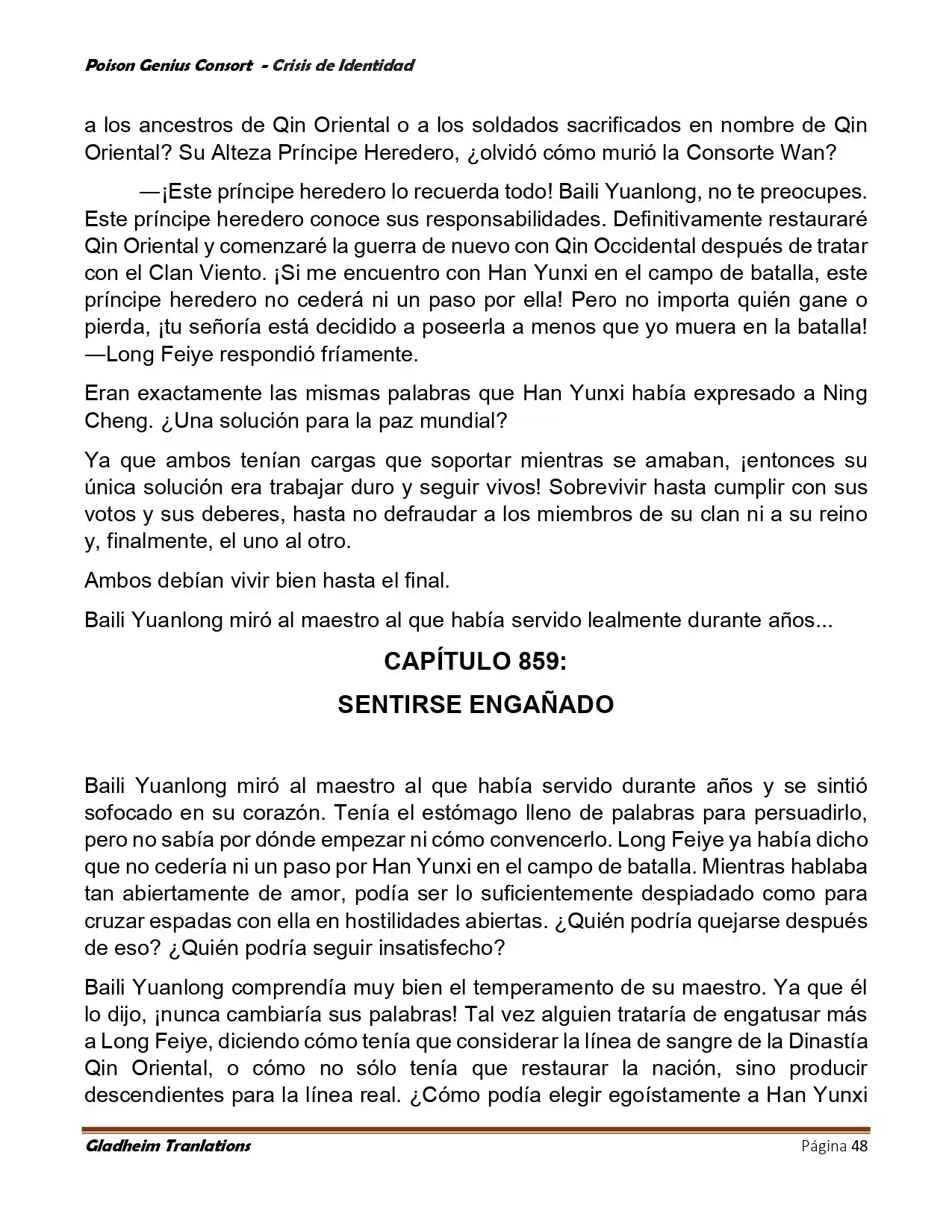 Poison Genious Consort (Novela) - Capítulo 401 - Página 48 - LectorTMOo