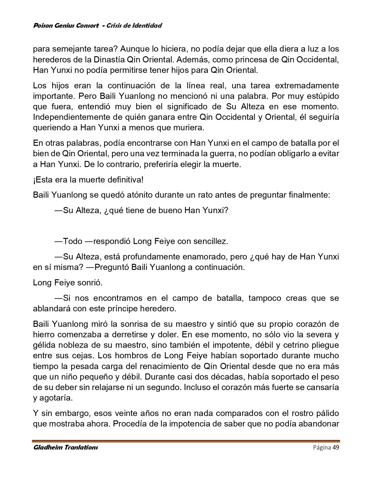 Poison Genious Consort (Novela) - Capítulo 401 - Página 49 - LectorTMOo