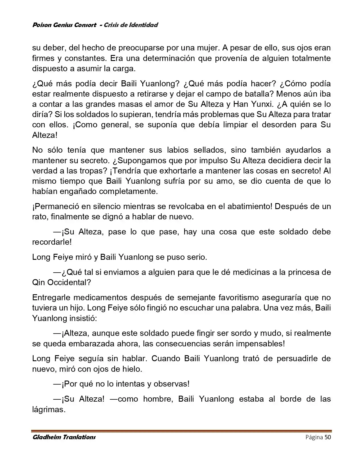 Poison Genious Consort (Novela) - Capítulo 401 - Página 50 - LectorTMOo