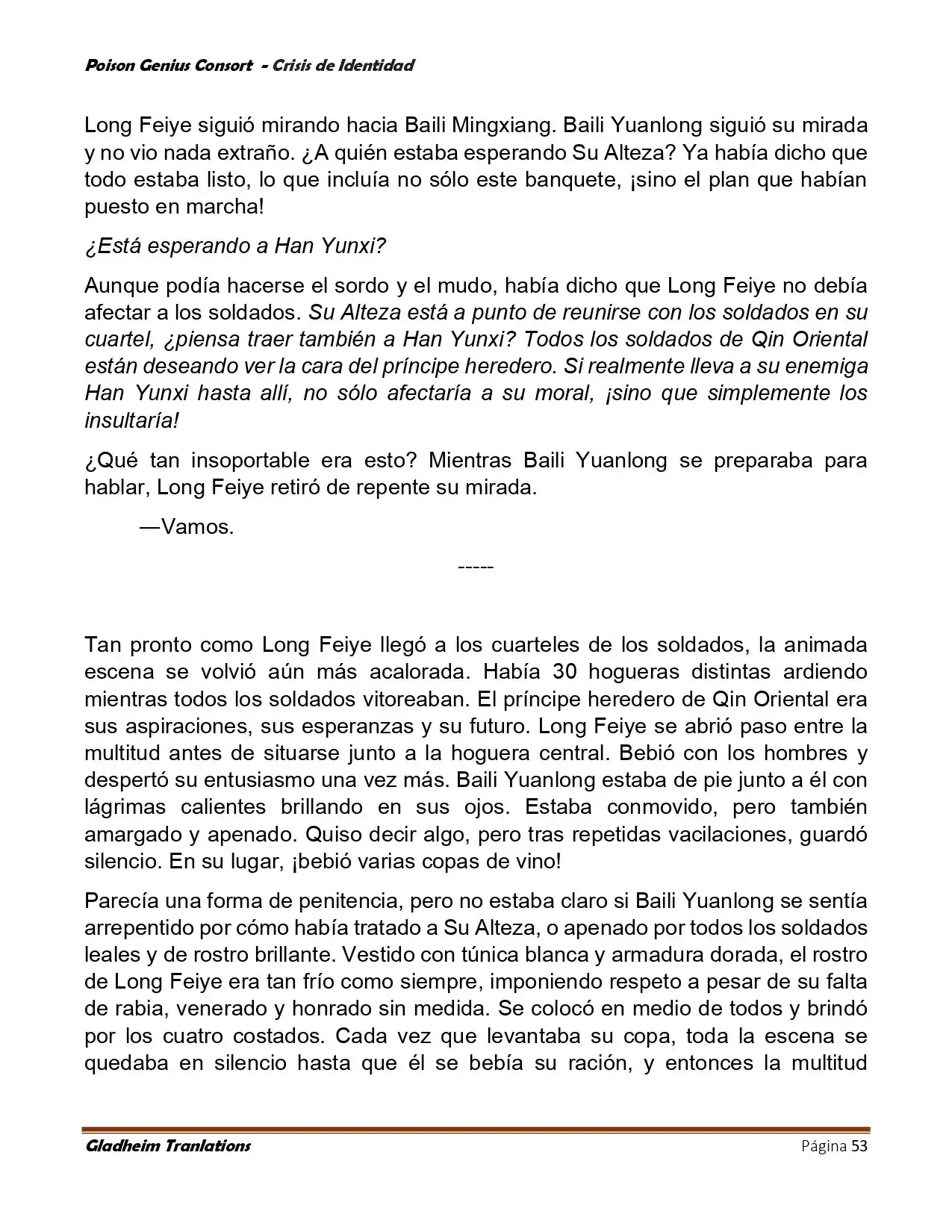 Poison Genious Consort (Novela) - Capítulo 401 - Página 53 - LectorTMOo