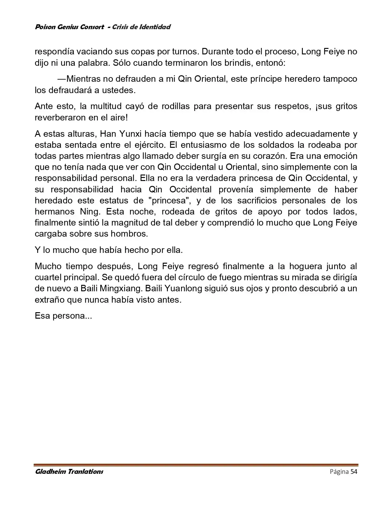 Poison Genious Consort (Novela) - Capítulo 401 - Página 54 - LectorTMOo
