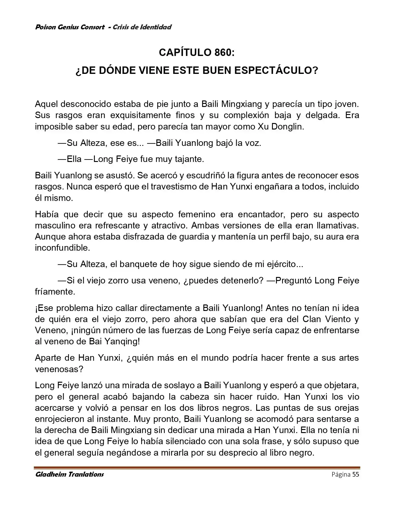 Poison Genious Consort (Novela) - Capítulo 401 - Página 55 - LectorTMOo