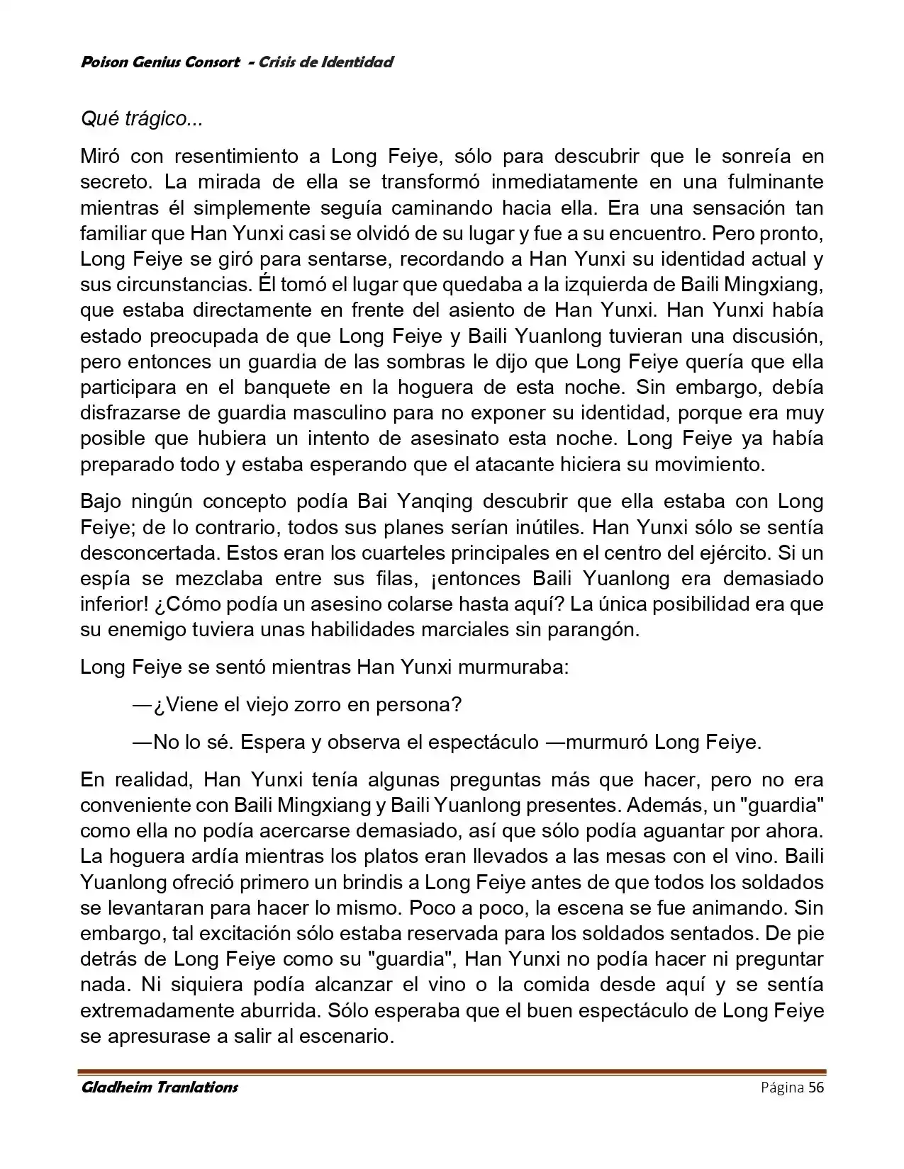Poison Genious Consort (Novela) - Capítulo 401 - Página 56 - LectorTMOo