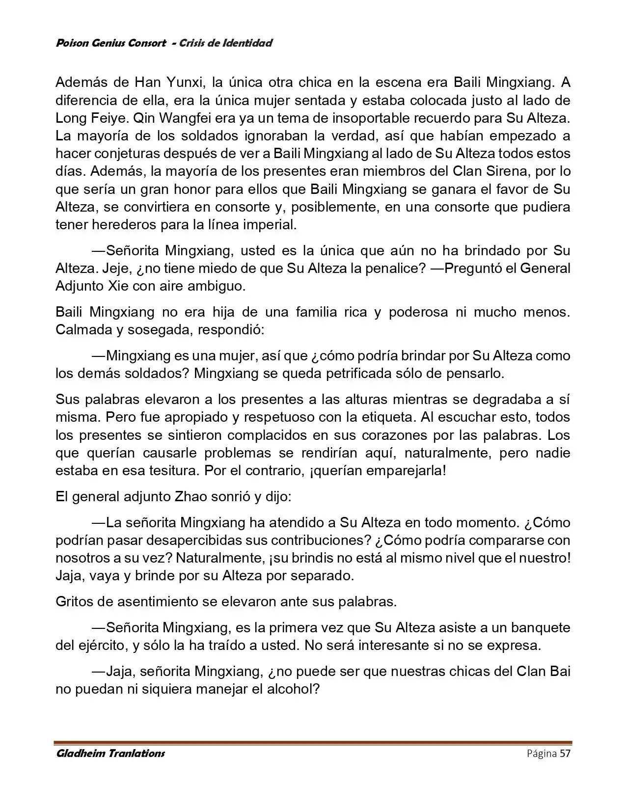 Poison Genious Consort (Novela) - Capítulo 401 - Página 57 - LectorTMOo