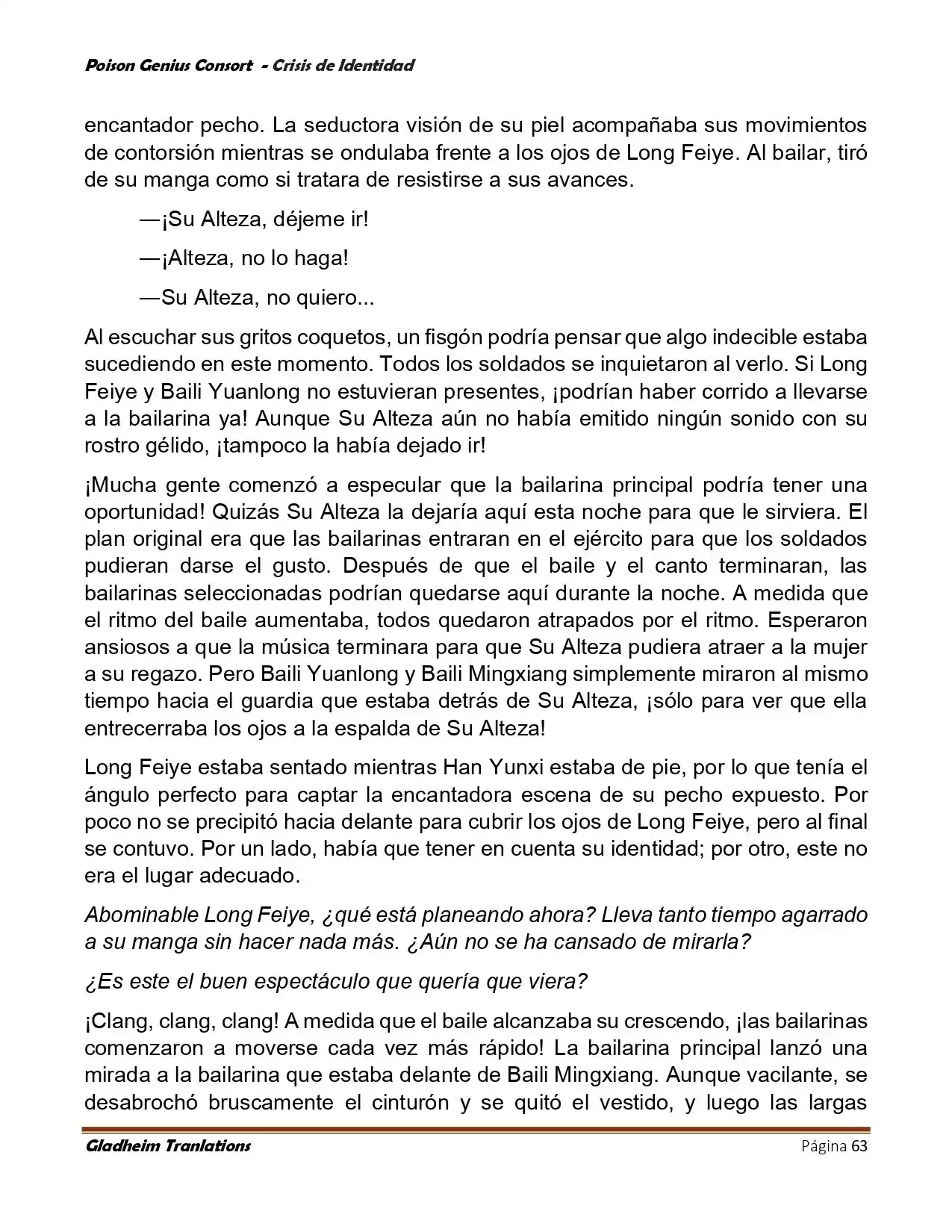 Poison Genious Consort (Novela) - Capítulo 401 - Página 63 - LectorTMOo
