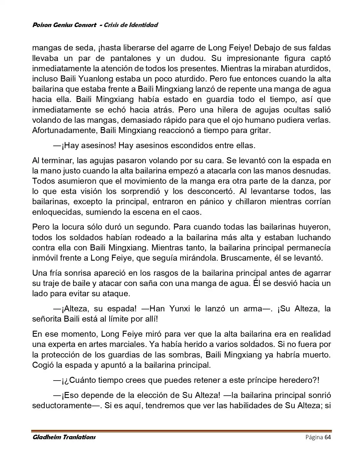 Poison Genious Consort (Novela) - Capítulo 401 - Página 64 - LectorTMOo