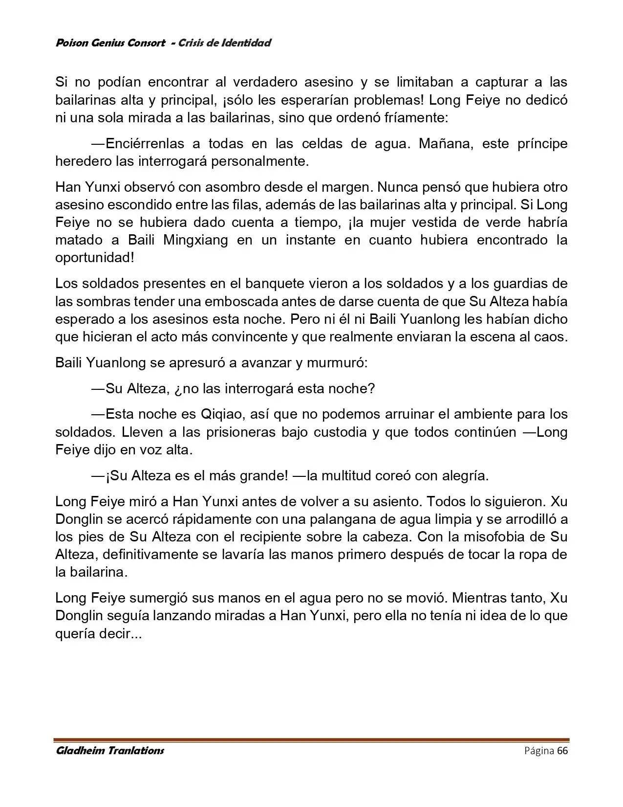 Poison Genious Consort (Novela) - Capítulo 401 - Página 66 - LectorTMOo