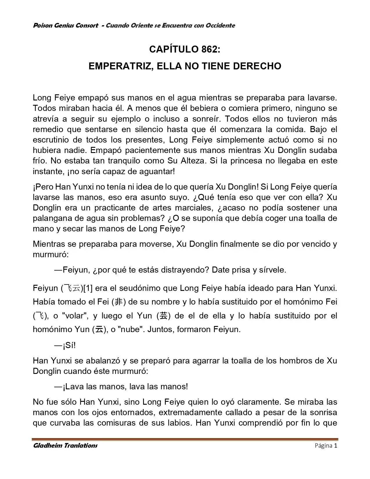 Poison Genious Consort (Novela) - Capítulo 402 - Página 1 - LectorTMOo