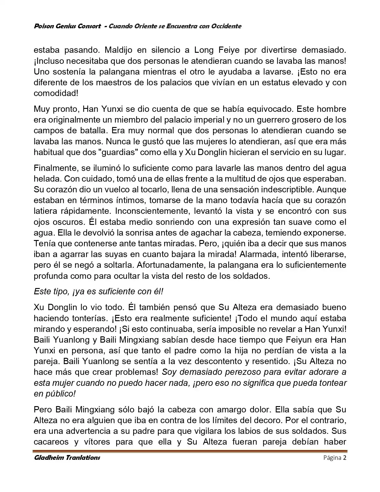 Poison Genious Consort (Novela) - Capítulo 402 - Página 2 - LectorTMOo
