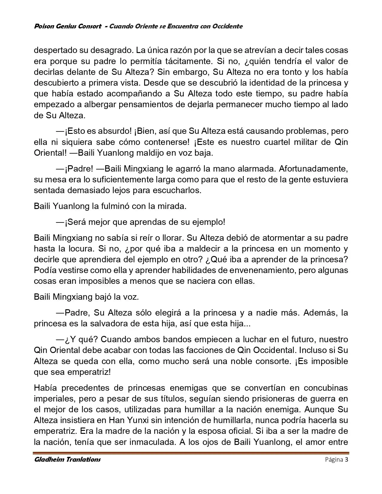 Poison Genious Consort (Novela) - Capítulo 402 - Página 3 - LectorTMOo