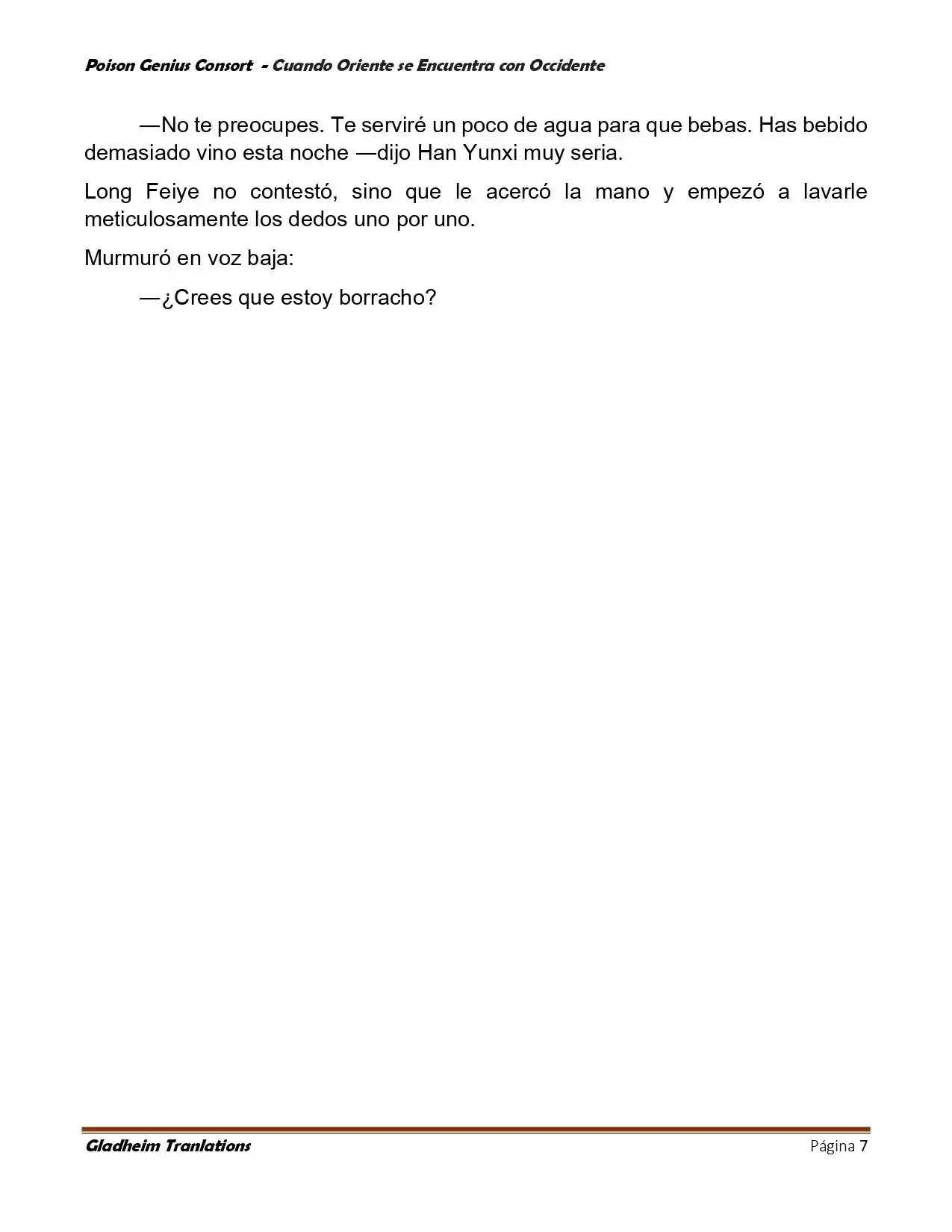Poison Genious Consort (Novela) - Capítulo 402 - Página 7 - LectorTMOo