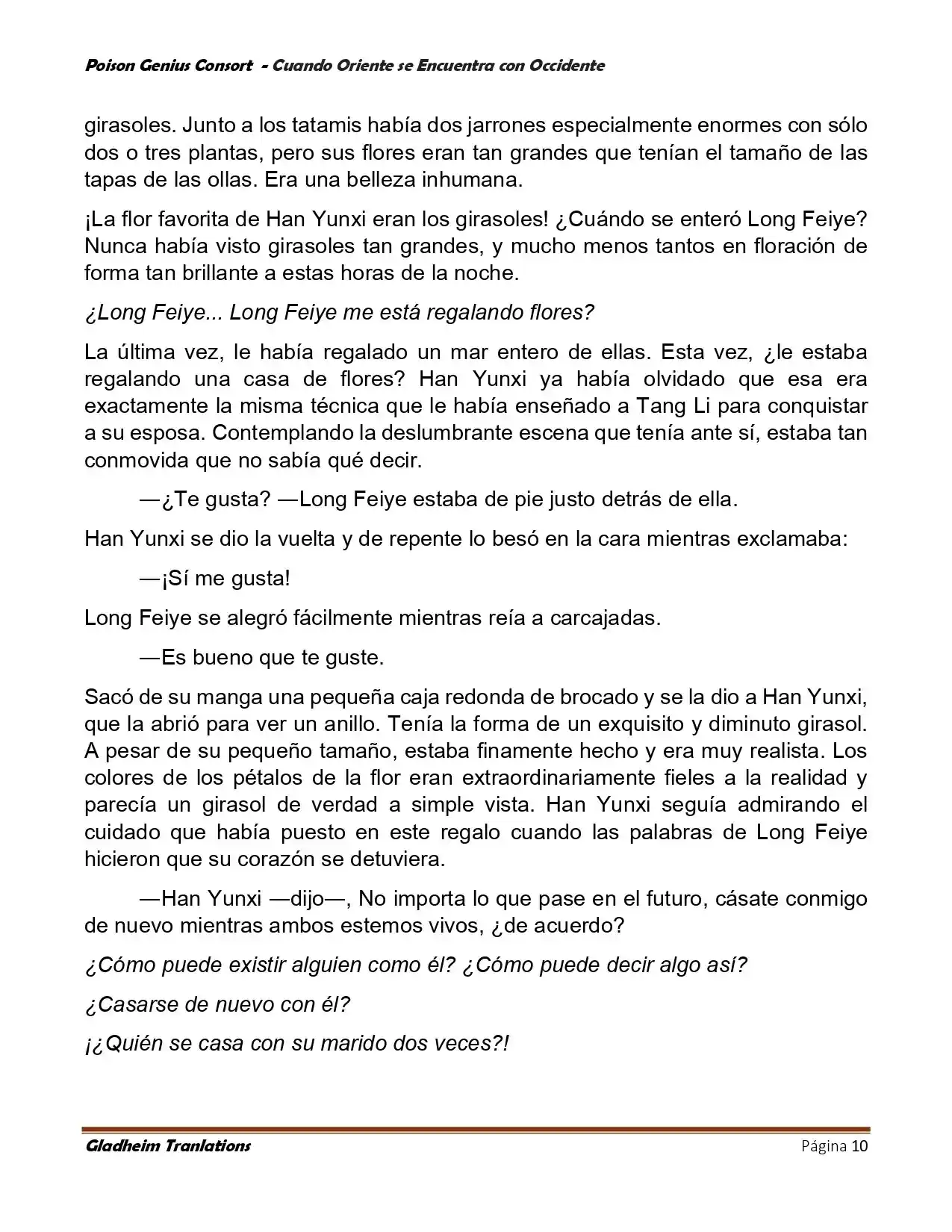 Poison Genious Consort (Novela) - Capítulo 402 - Página 10 - LectorTMOo
