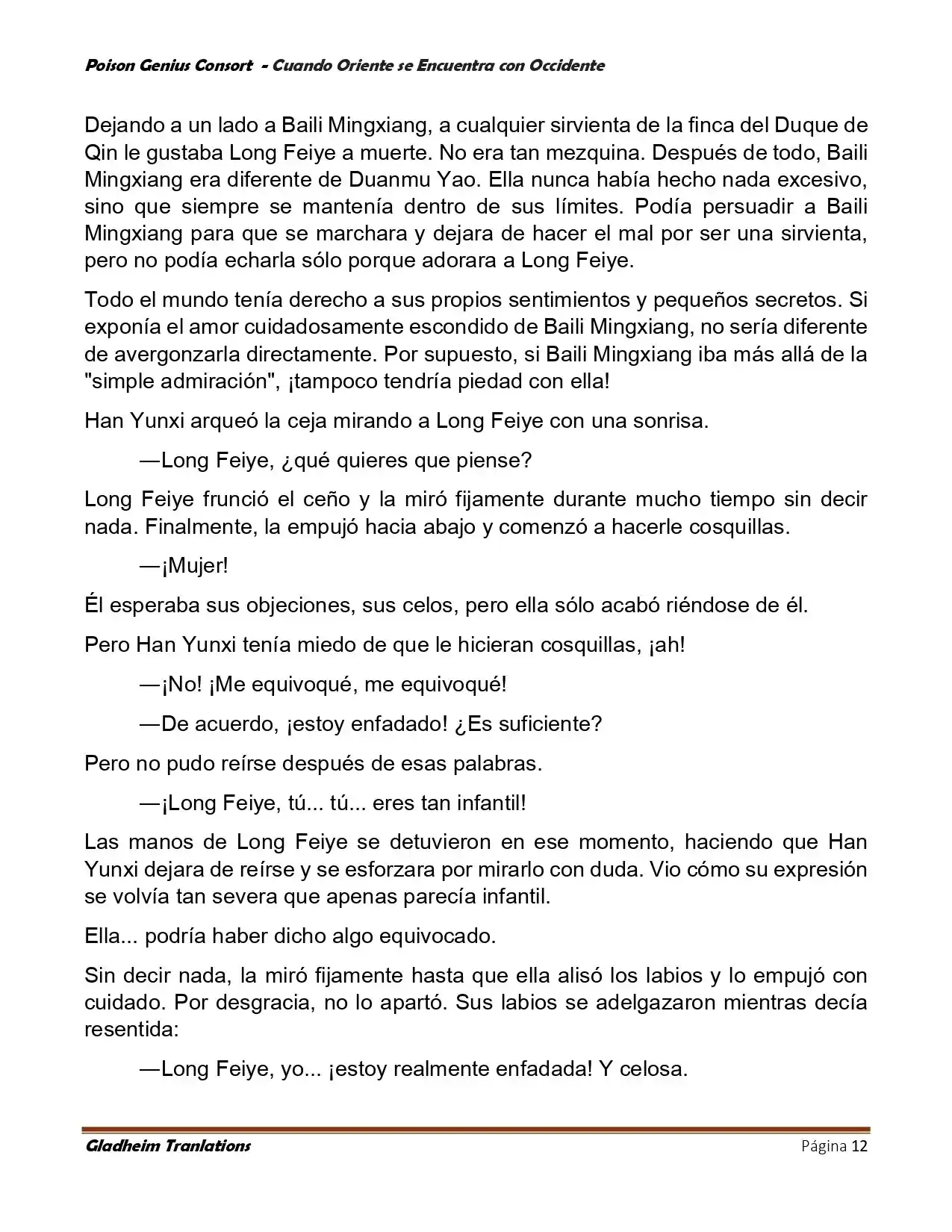 Poison Genious Consort (Novela) - Capítulo 402 - Página 12 - LectorTMOo
