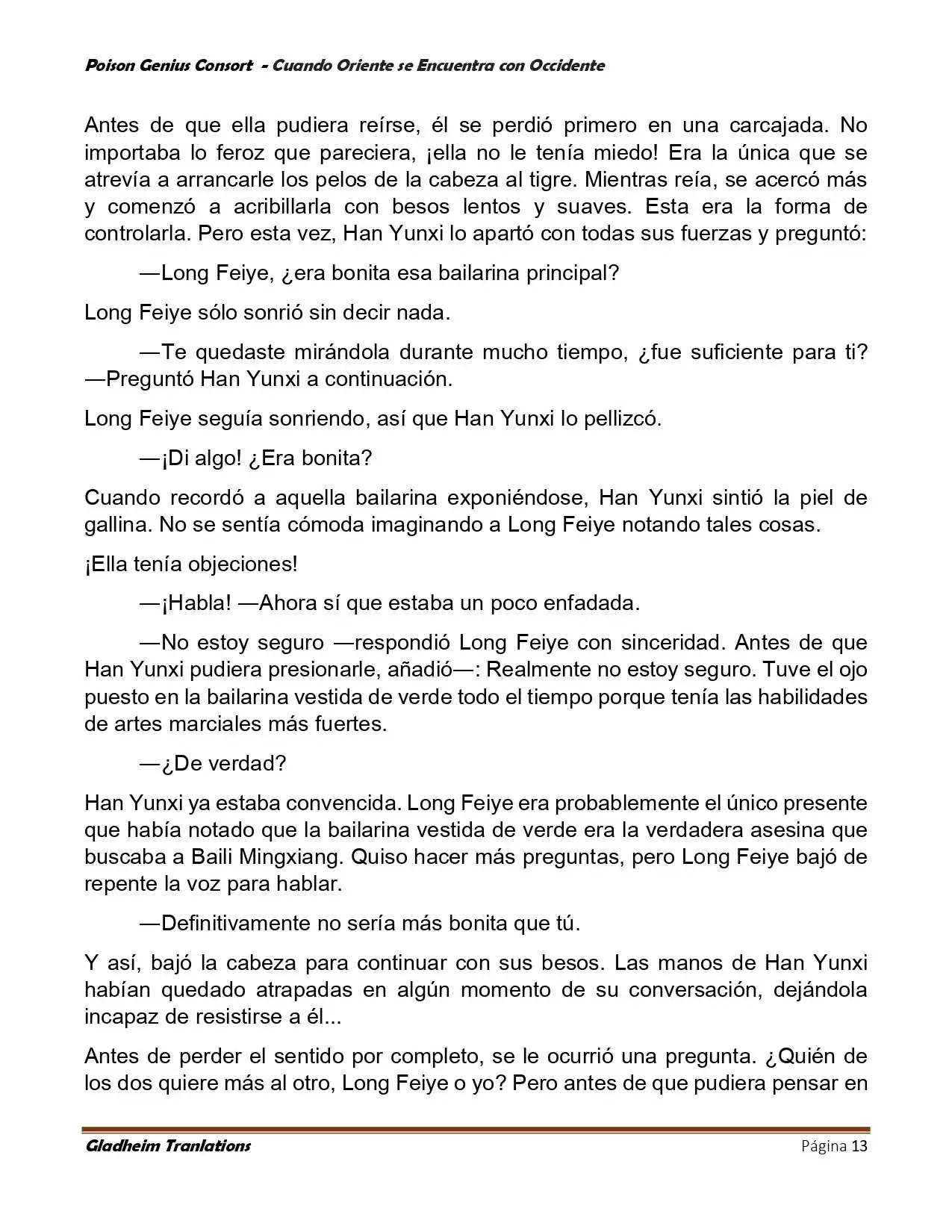 Poison Genious Consort (Novela) - Capítulo 402 - Página 13 - LectorTMOo