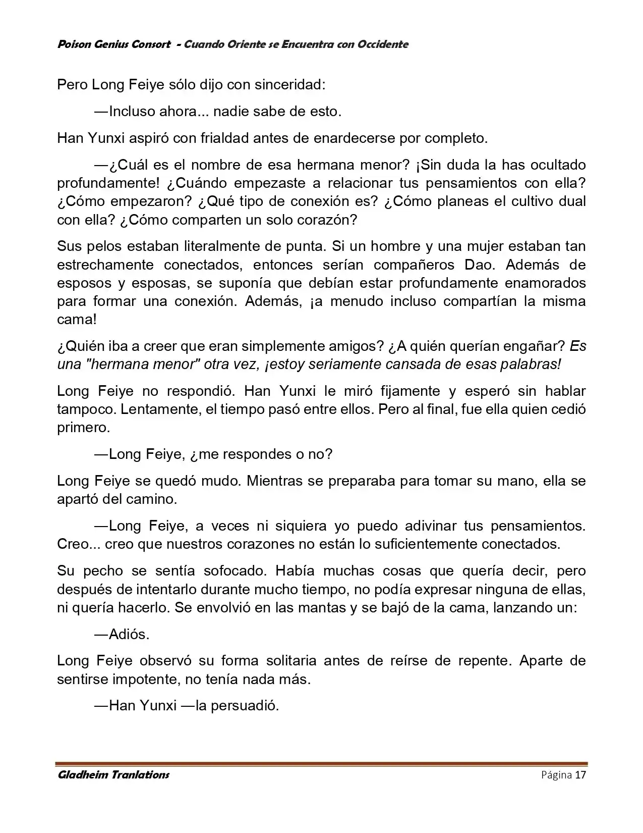 Poison Genious Consort (Novela) - Capítulo 402 - Página 17 - LectorTMOo