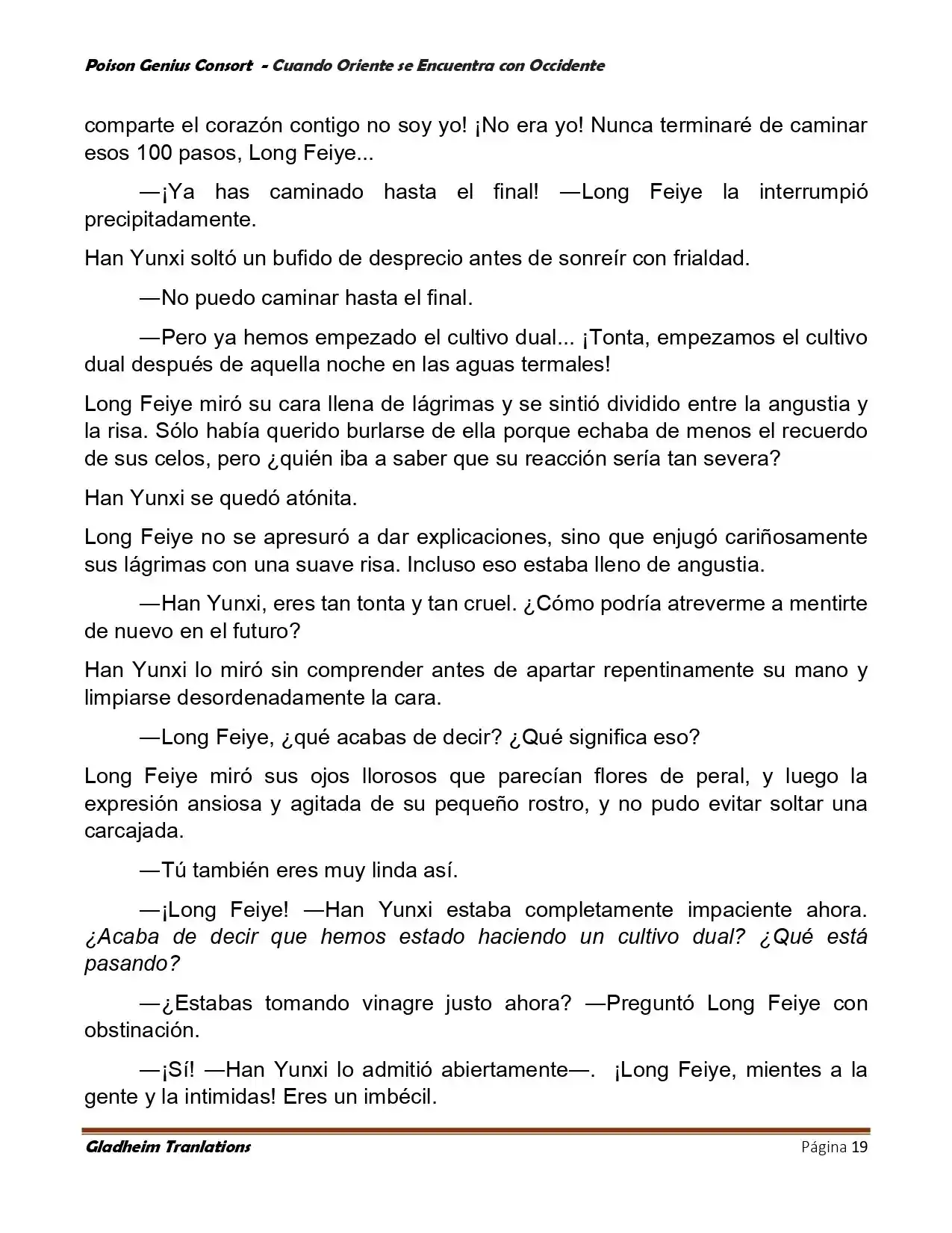 Poison Genious Consort (Novela) - Capítulo 402 - Página 19 - LectorTMOo
